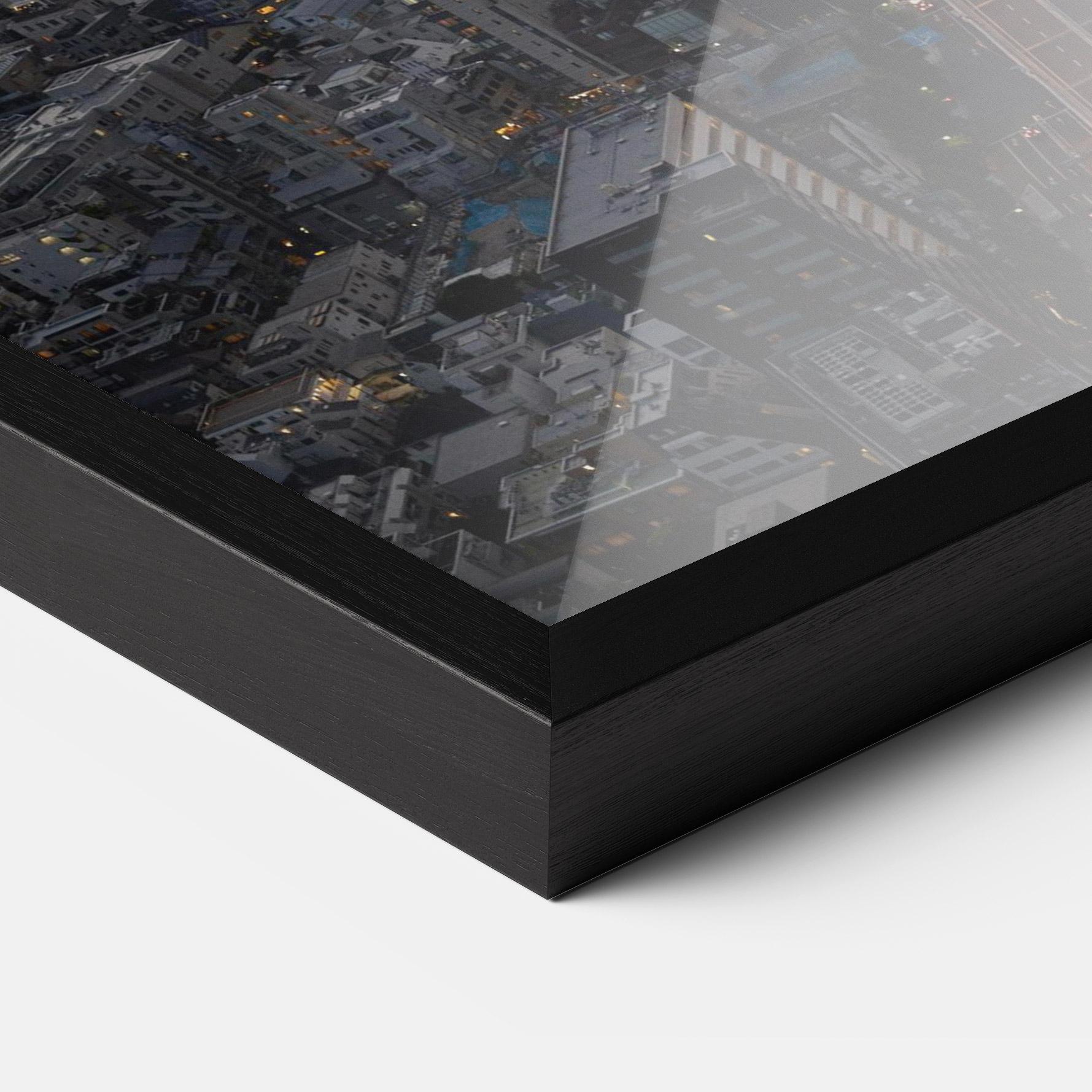 Keretezett Poszter Beautiful Tall Buildings mockup 3