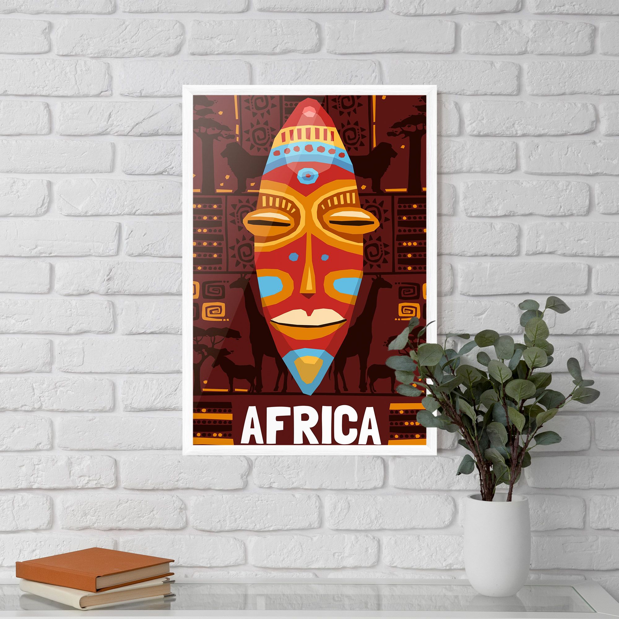 Africa Mask mockup 5