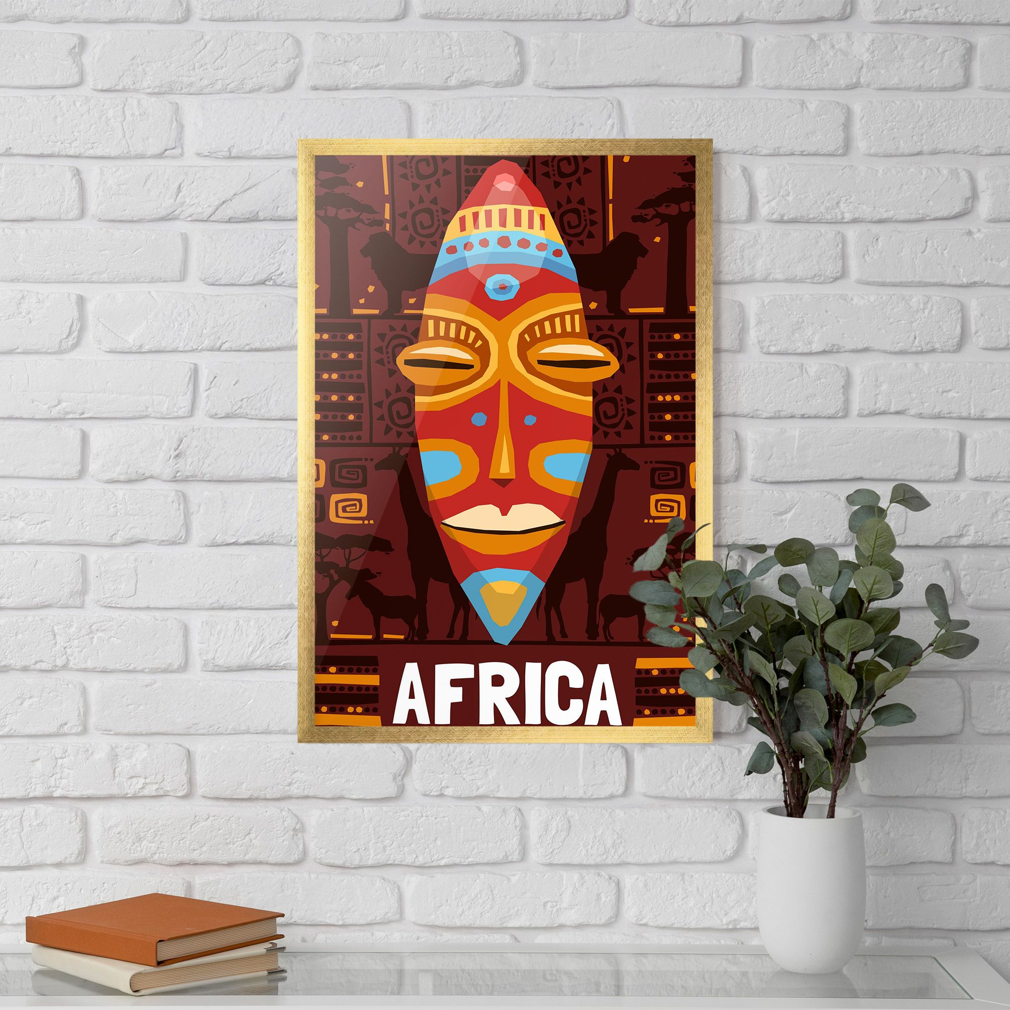 Africa Mask mockup 5