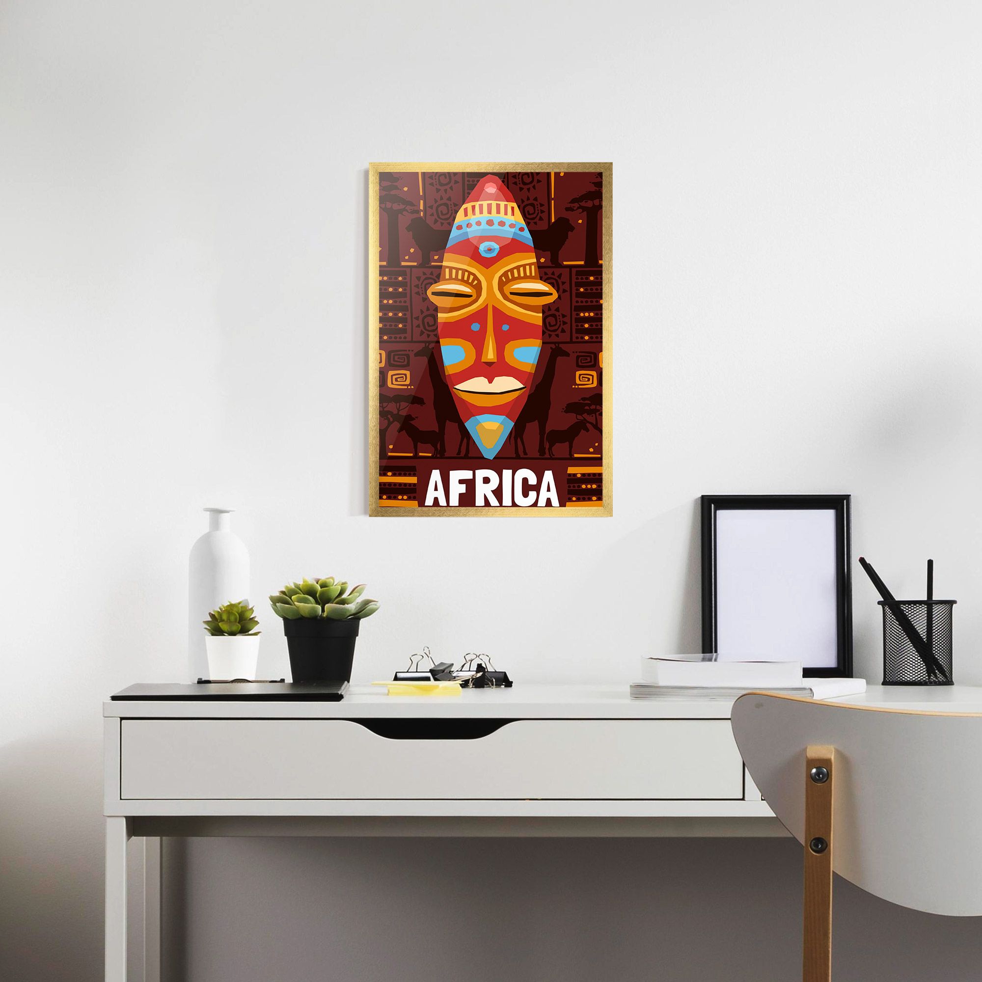 Africa Mask mockup 7