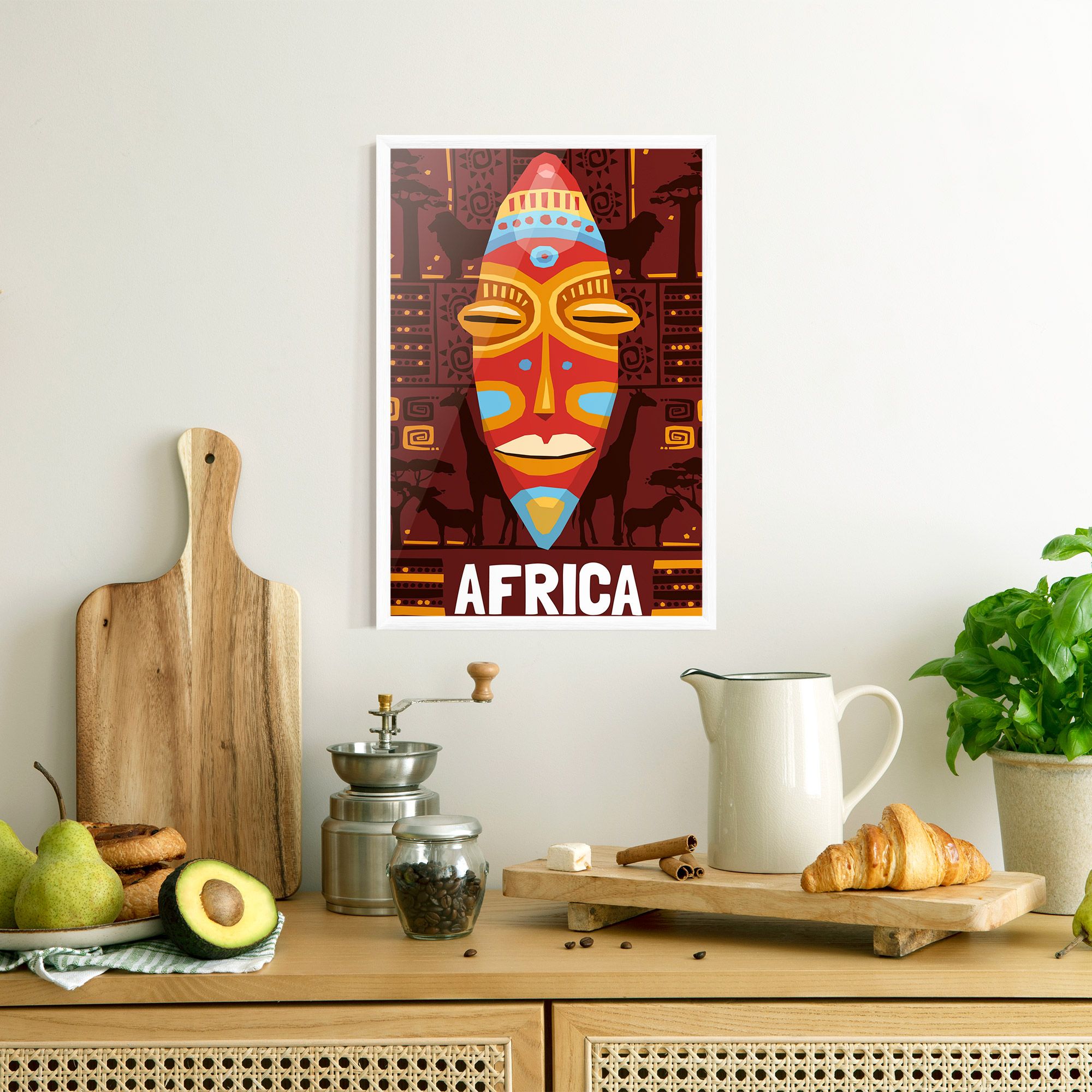 Africa Mask mockup 8