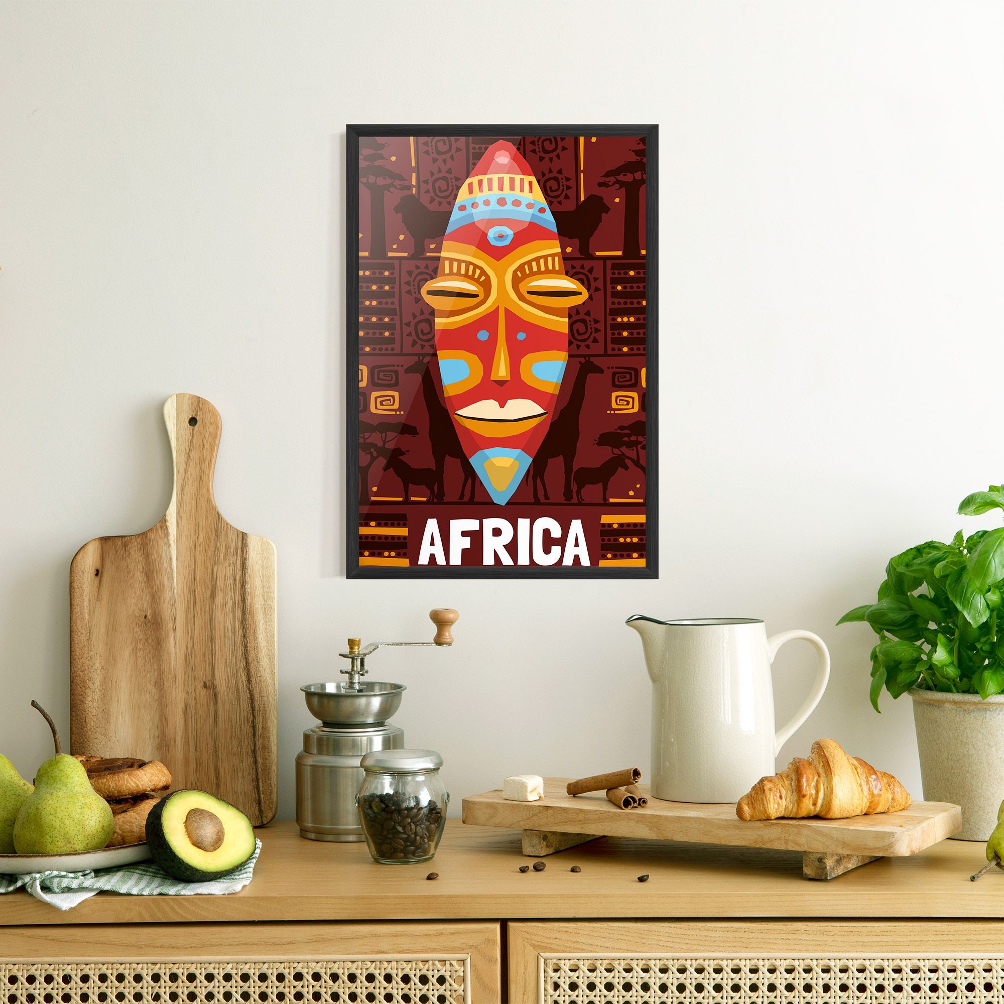 Africa Mask mockup 8