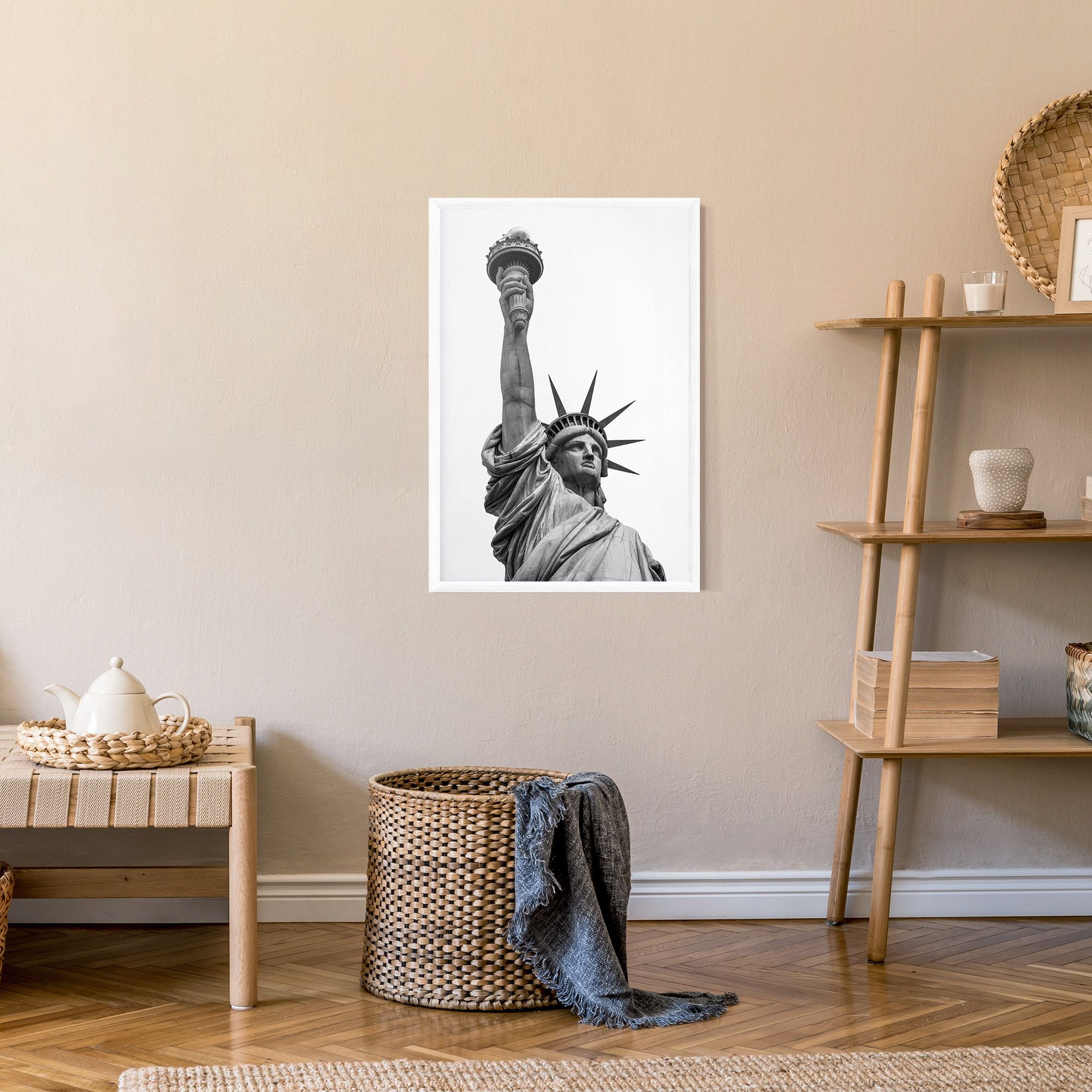 Liberty Statue mockup 9