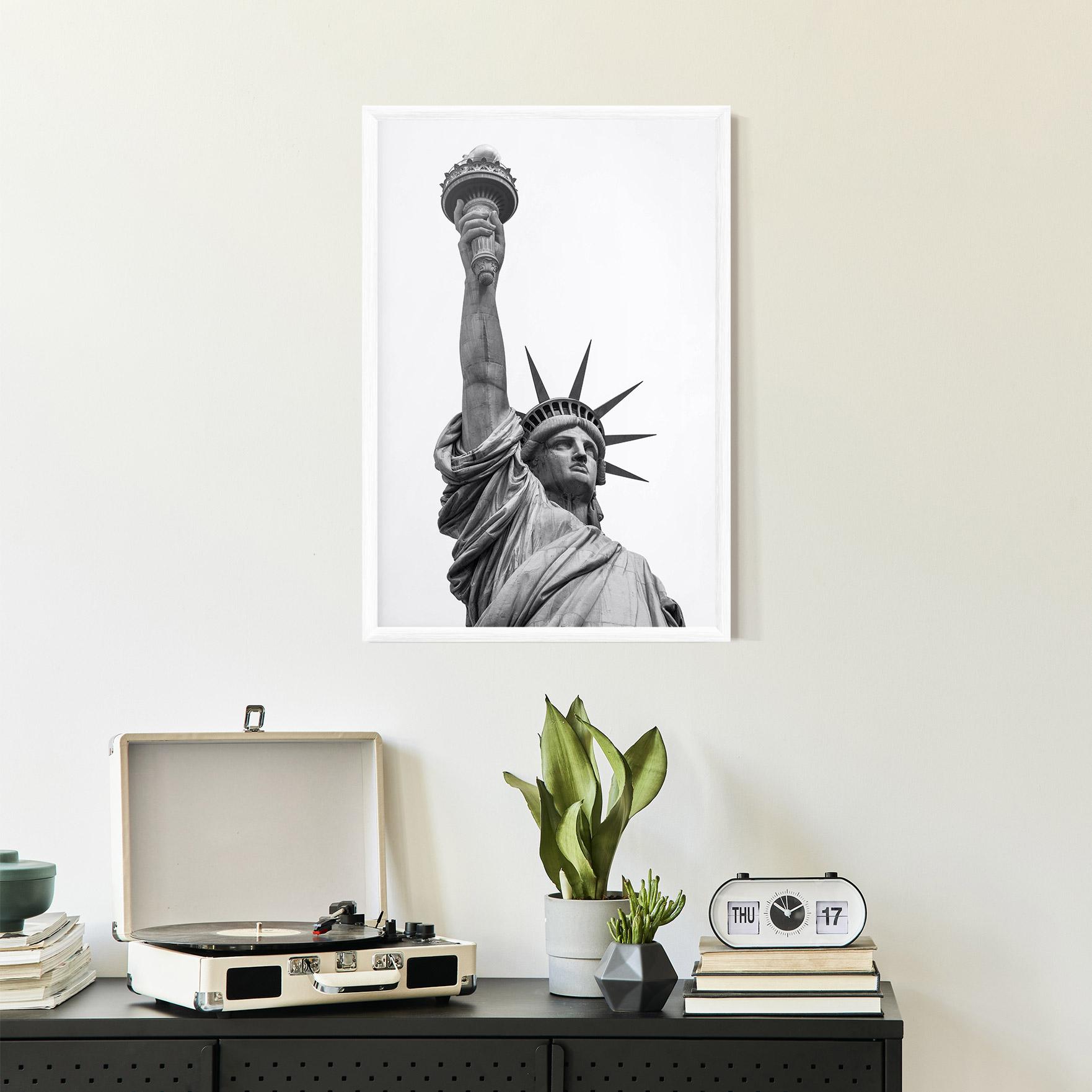 Keretezett Poszter Liberty Statue mockup 2