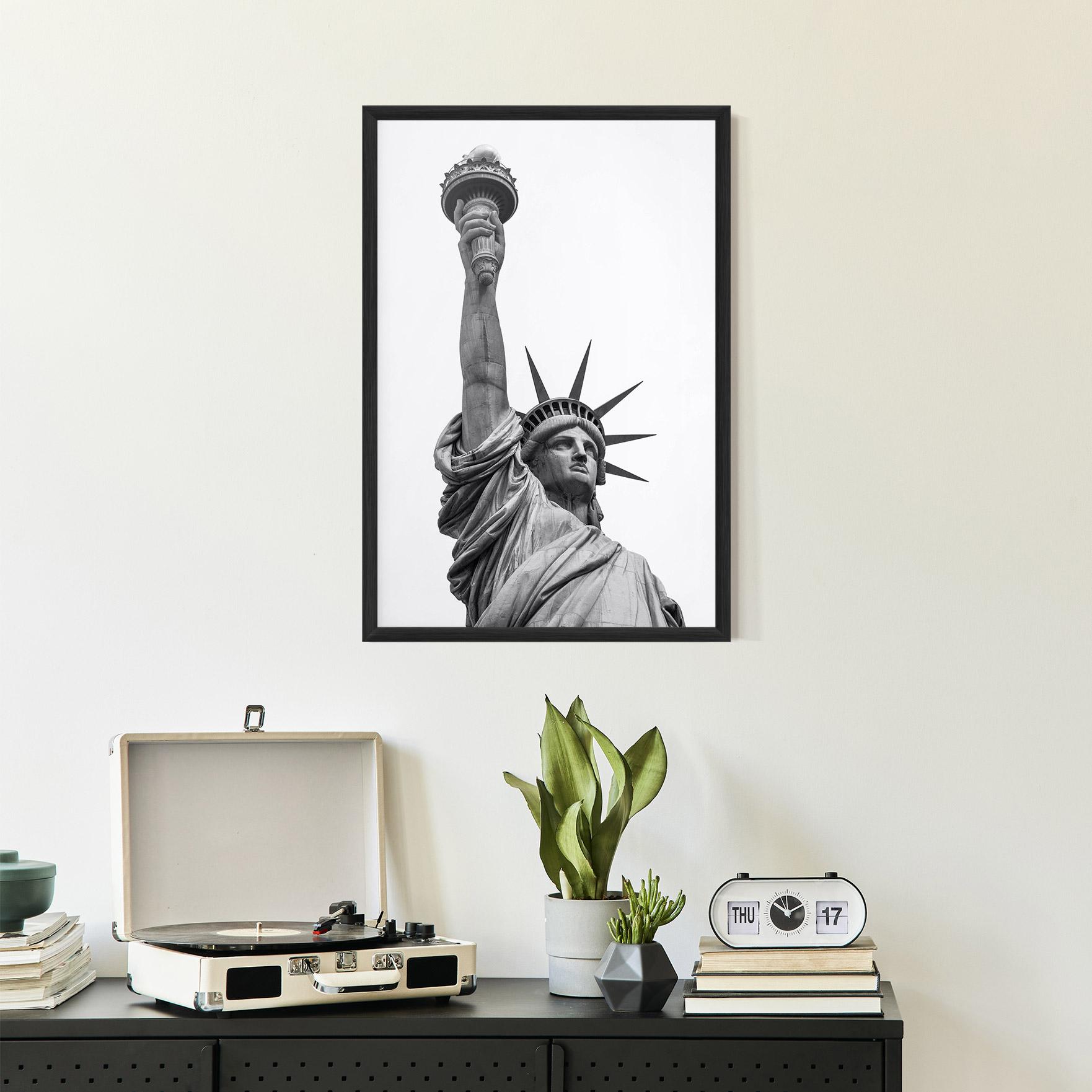Keretezett Poszter Liberty Statue mockup 2