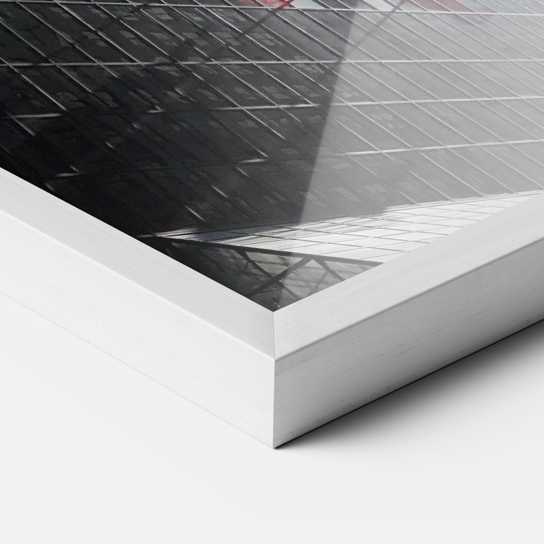 Keretezett Poszter Big Glass Tower mockup 3