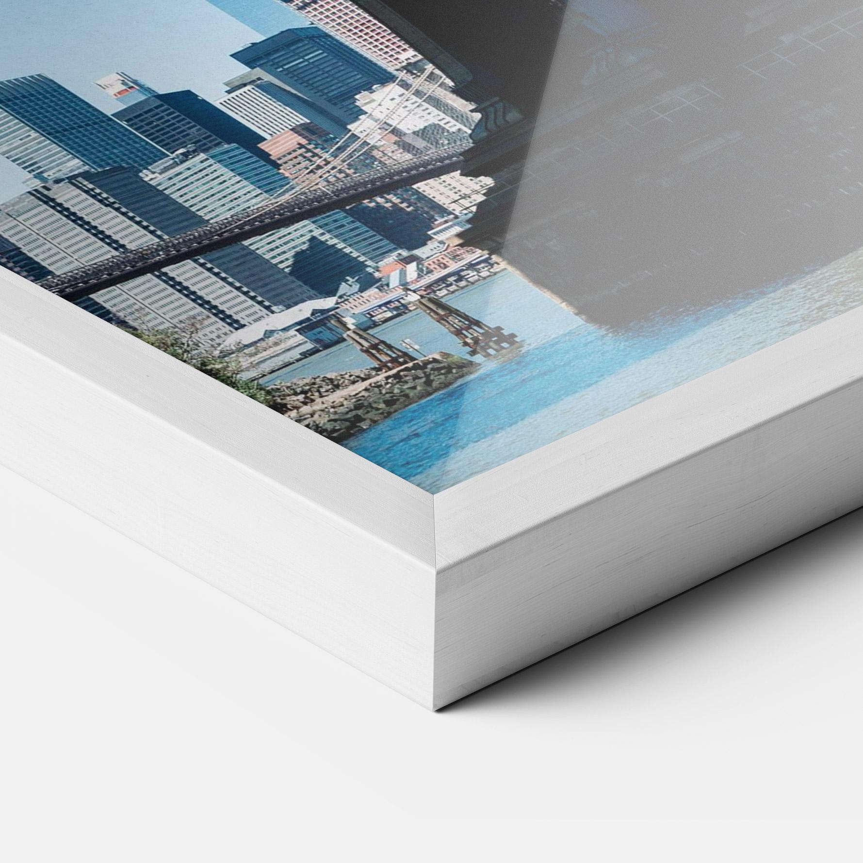 Keretezett Poszter Blue Sky Bridge mockup 3