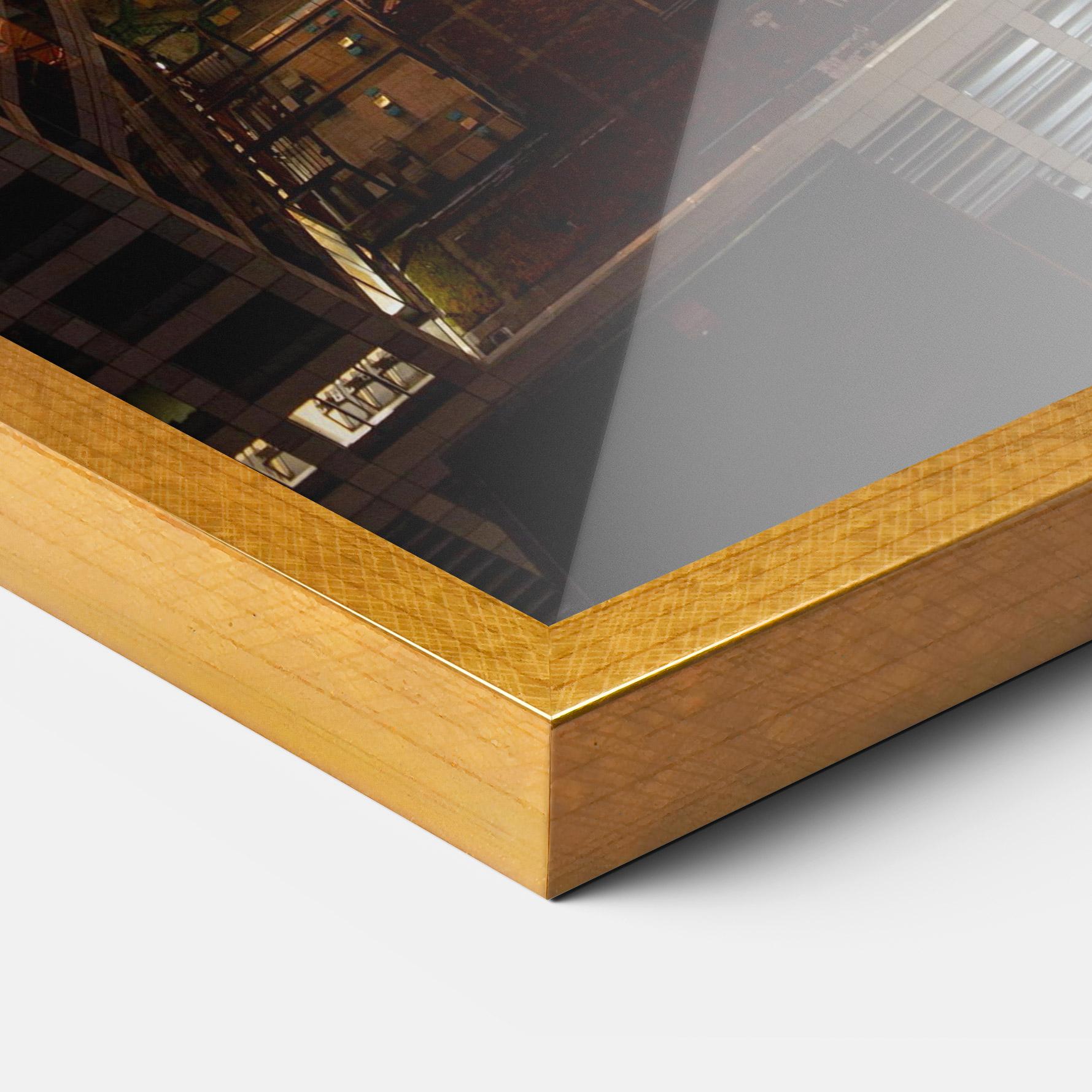 Keretezett Poszter Hight City Building mockup 3