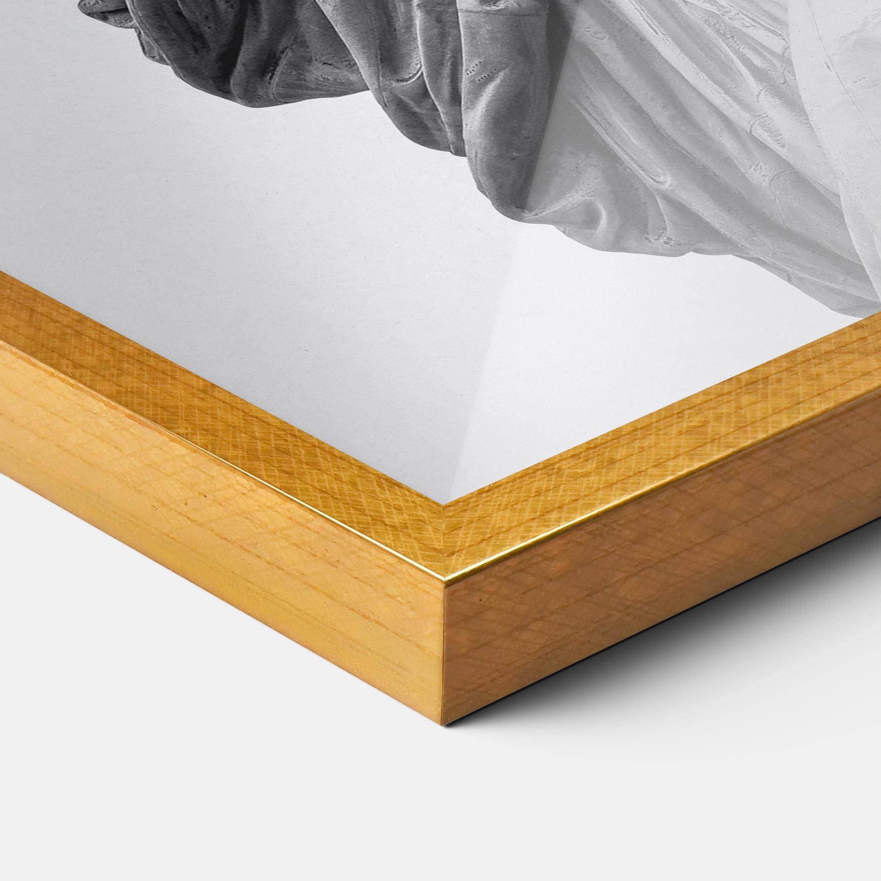 Keretezett Poszter Liberty Statue mockup 3