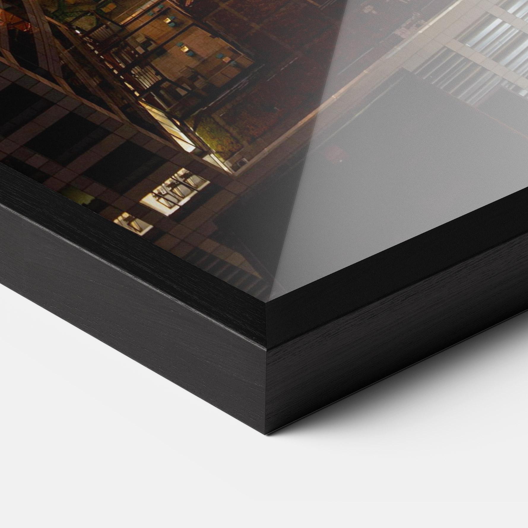 Keretezett Poszter Hight City Building mockup 3