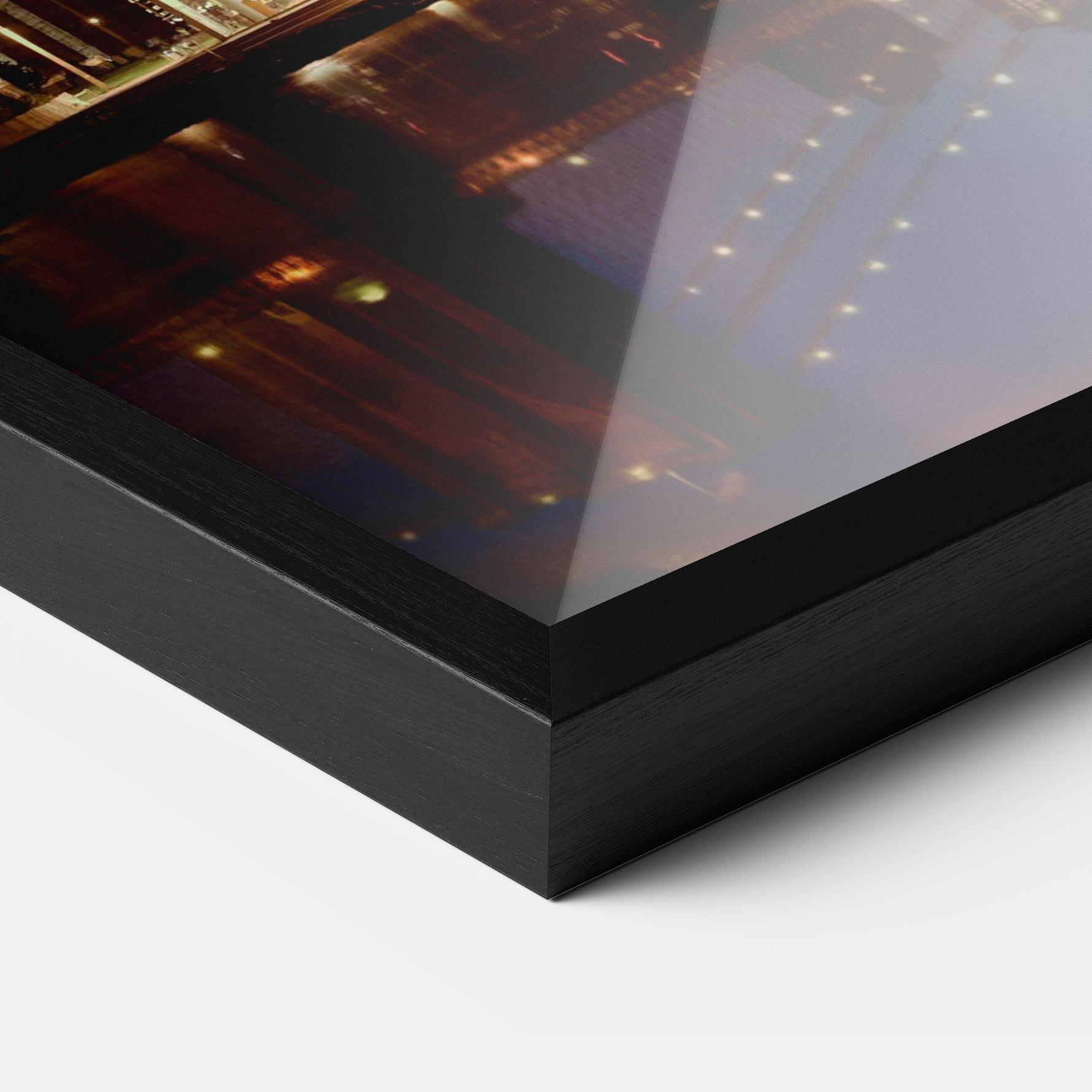 Keretezett Poszter Sunset New York mockup 3