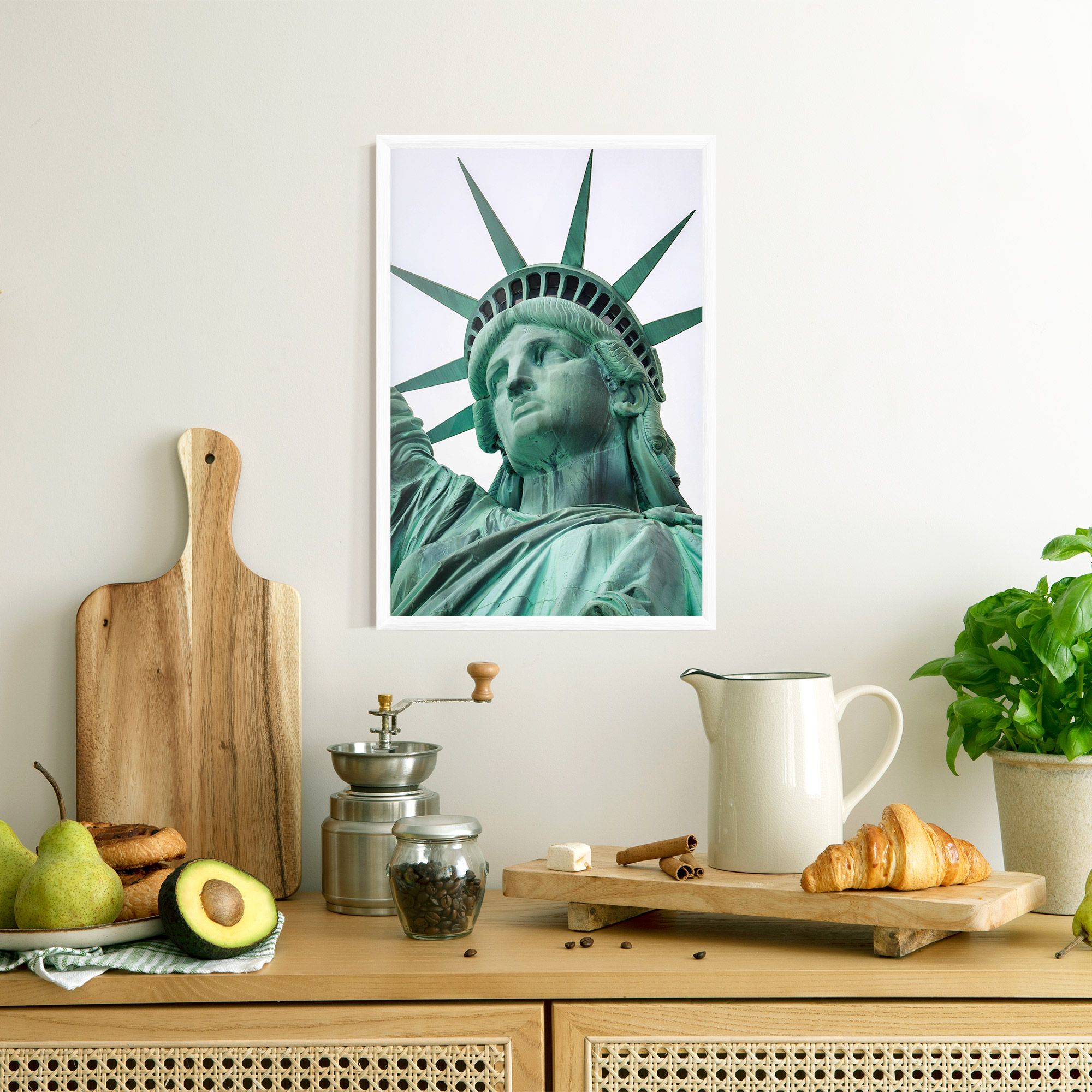Statue Of Liberty Head mockup 8