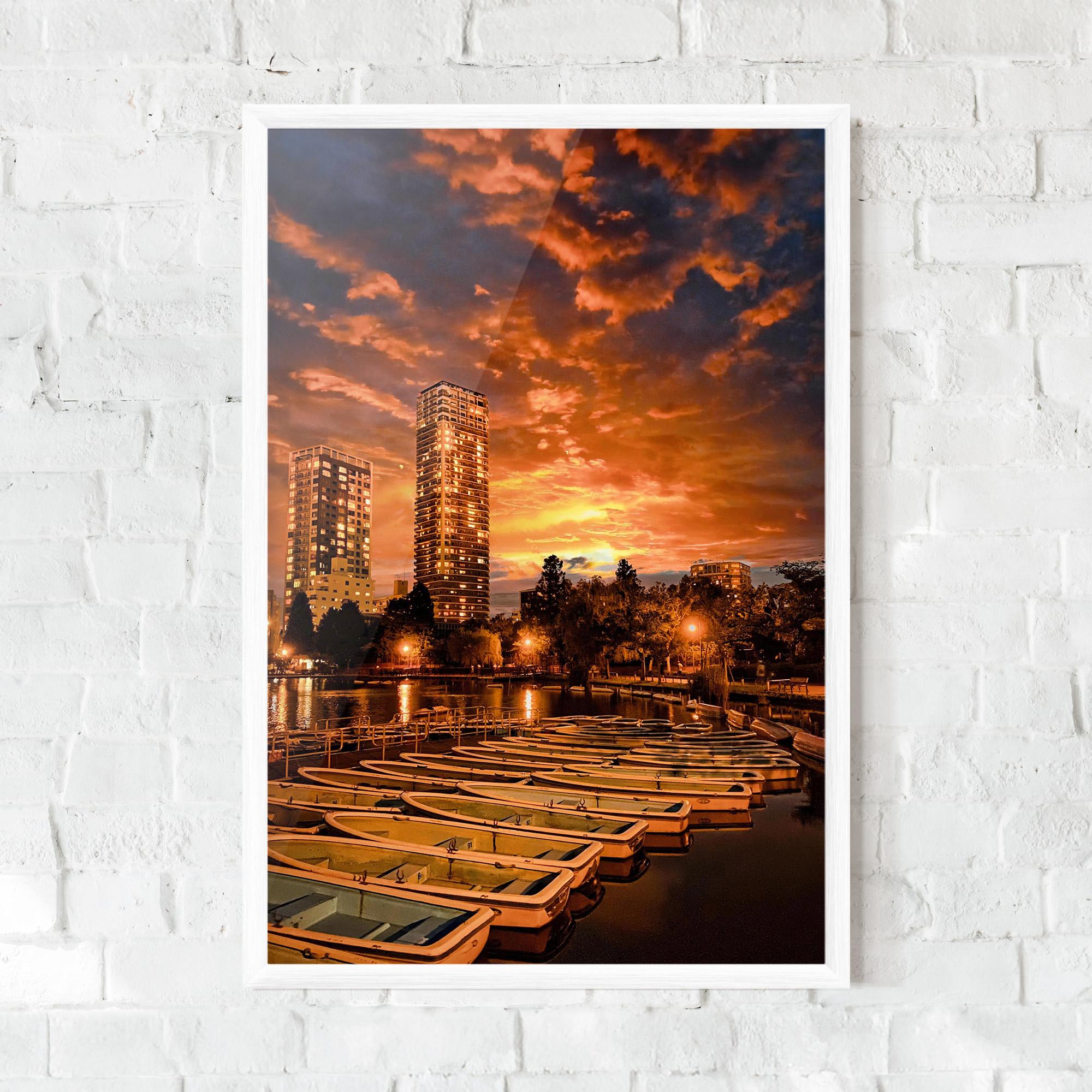 Keretezett Poszter Shinobazu mockup 0