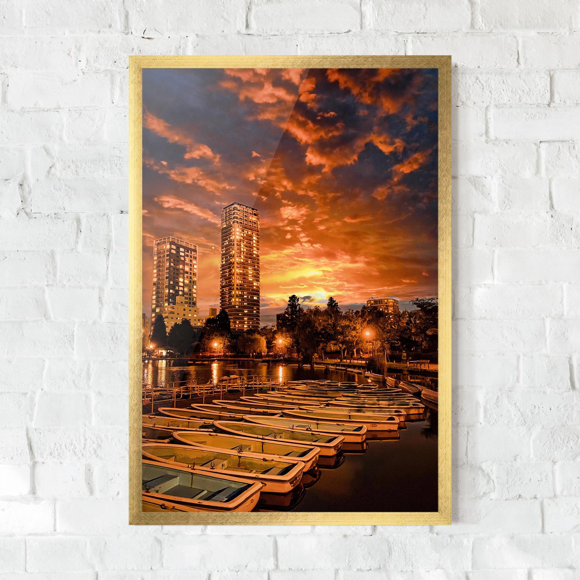 Keretezett Poszter Shinobazu mockup 0