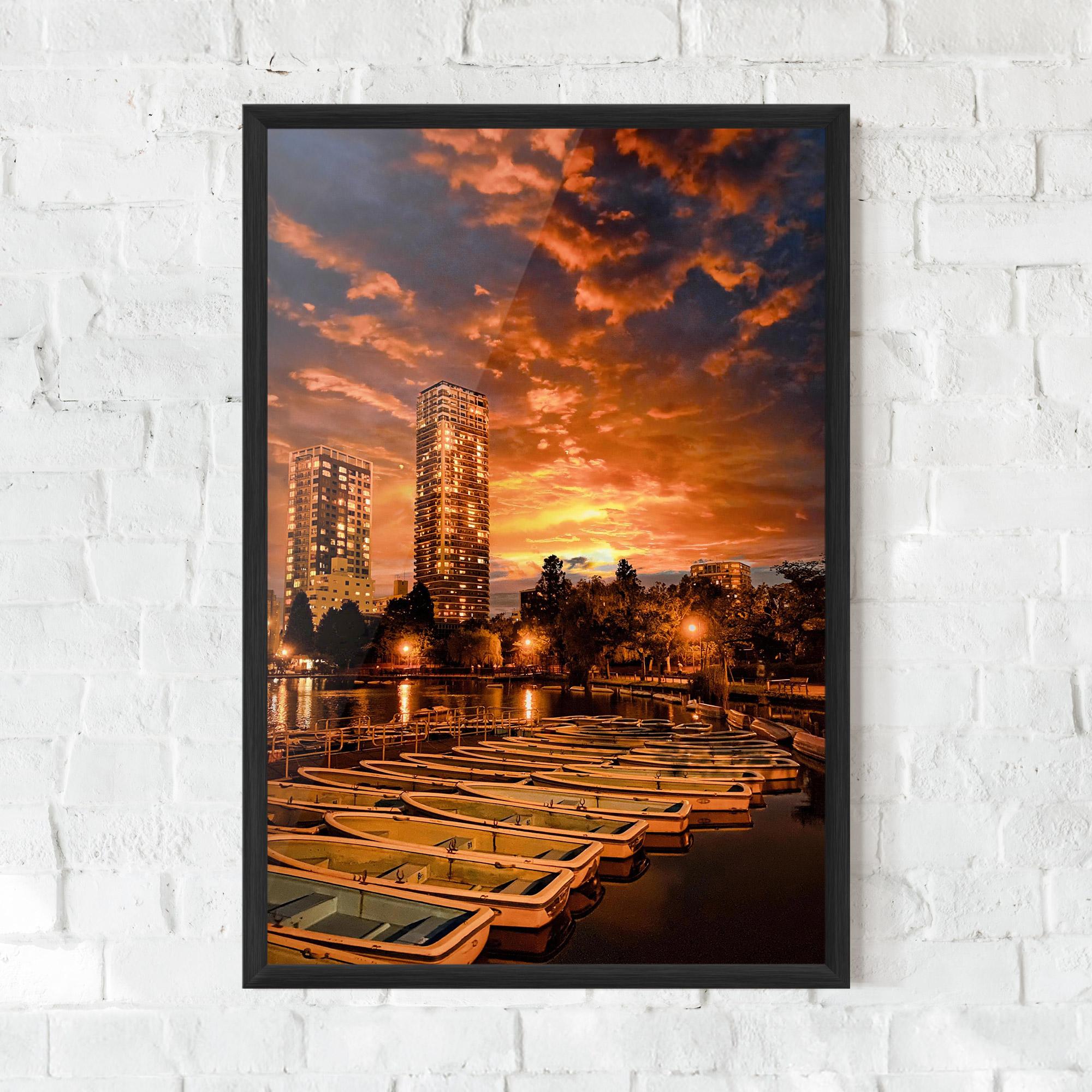 Keretezett Poszter Shinobazu mockup 0