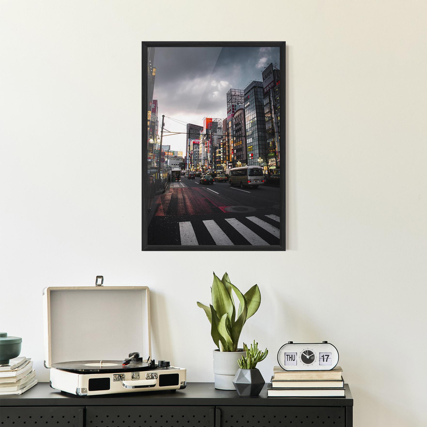 Keretezett Poszter Shinjuku mockup 2