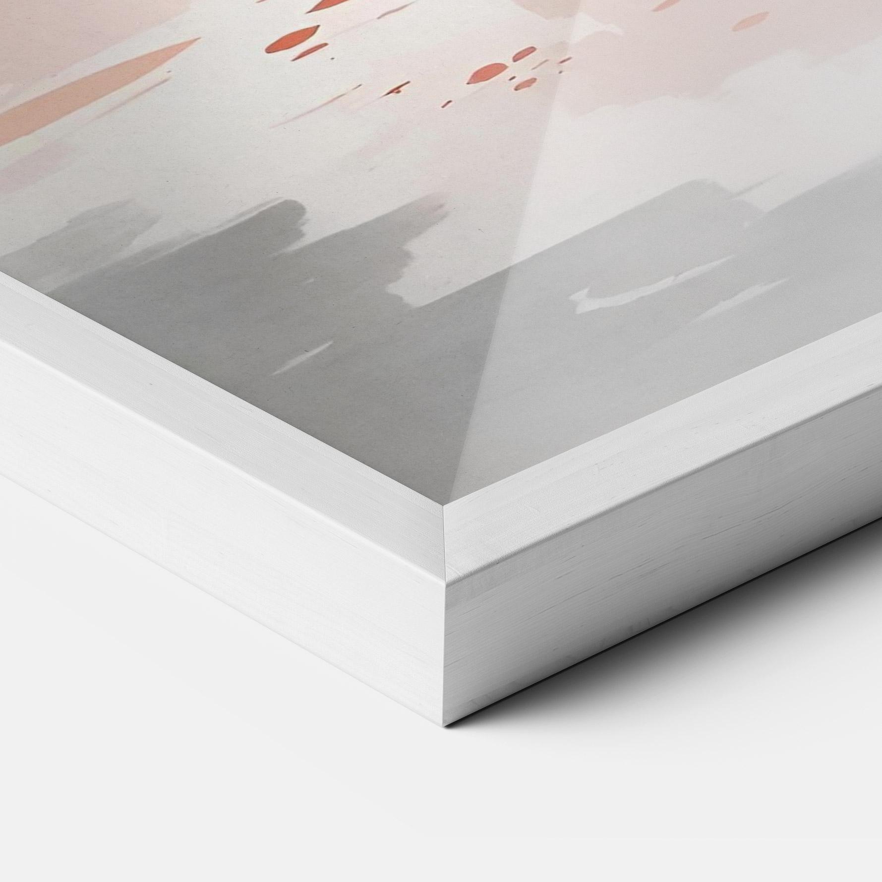 Keretezett Poszter Architecture Reflections mockup 3