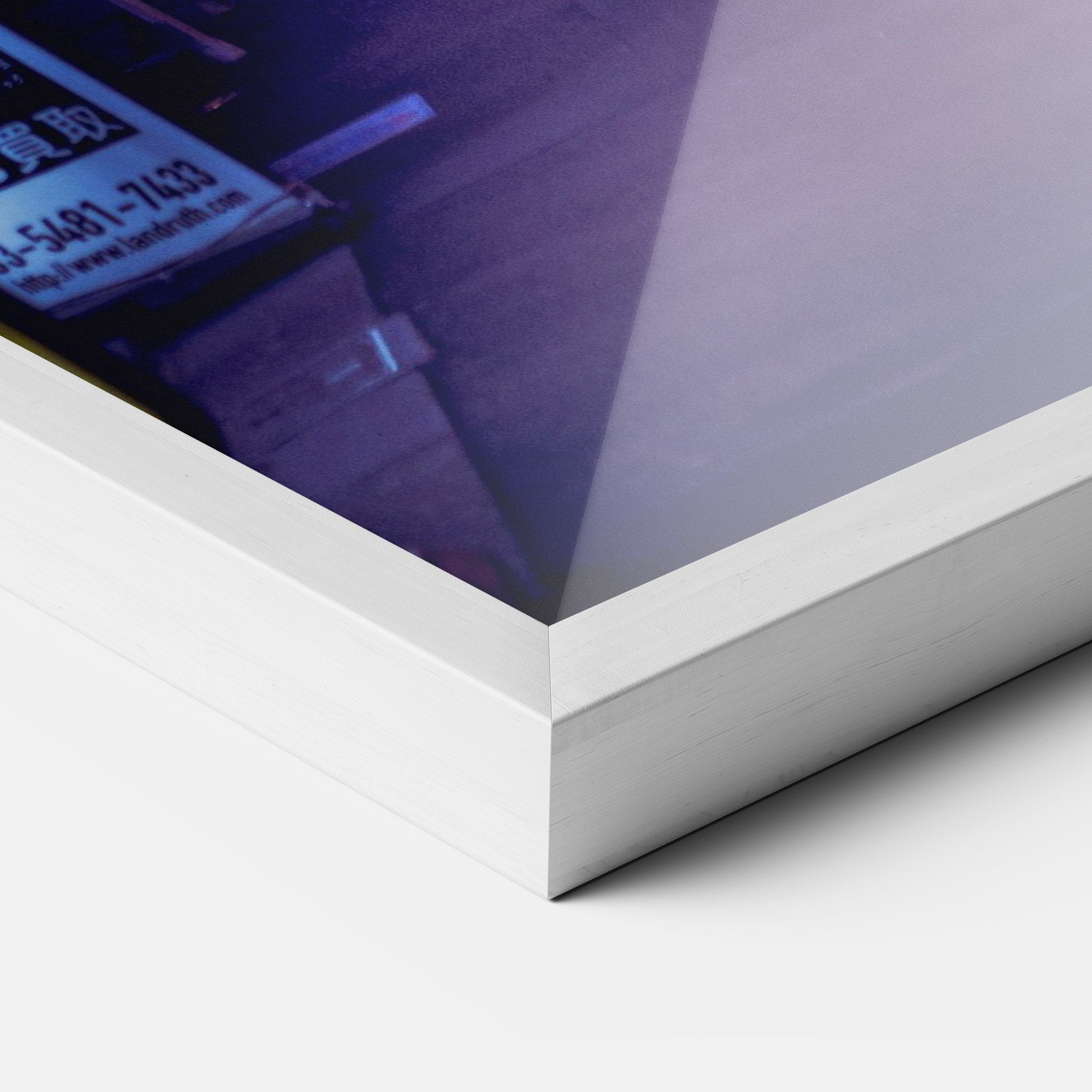 Purple Blue Lights mockup 3