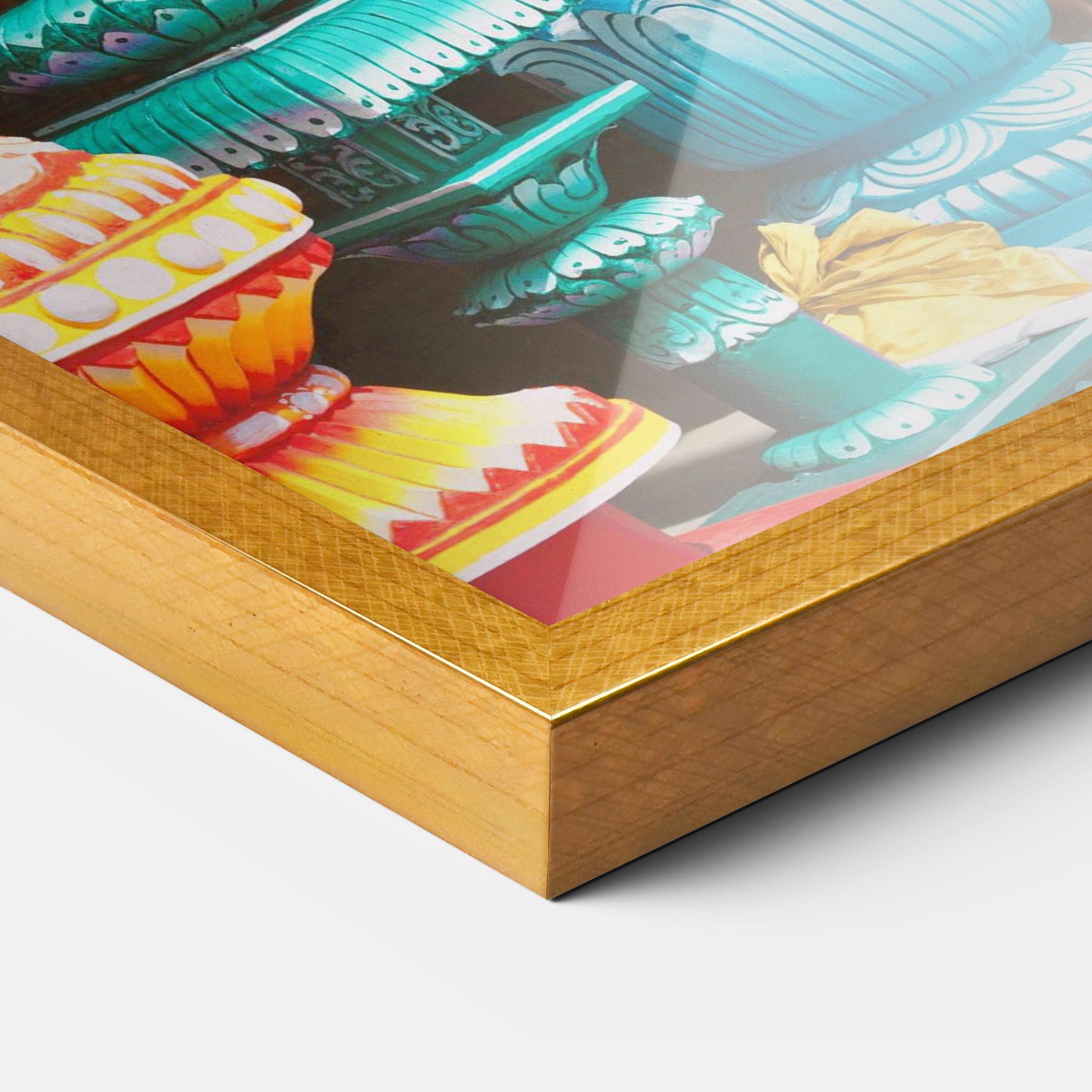 Keretezett Poszter Batu Caves mockup 3