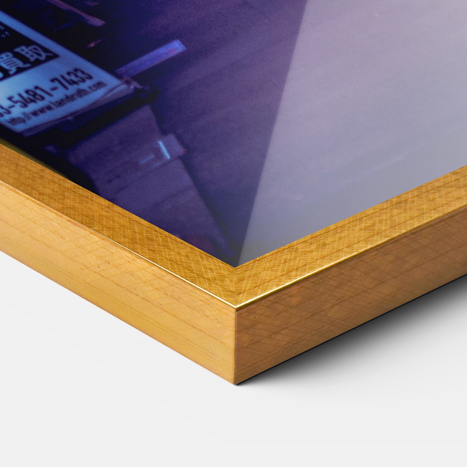 Purple Blue Lights mockup 3