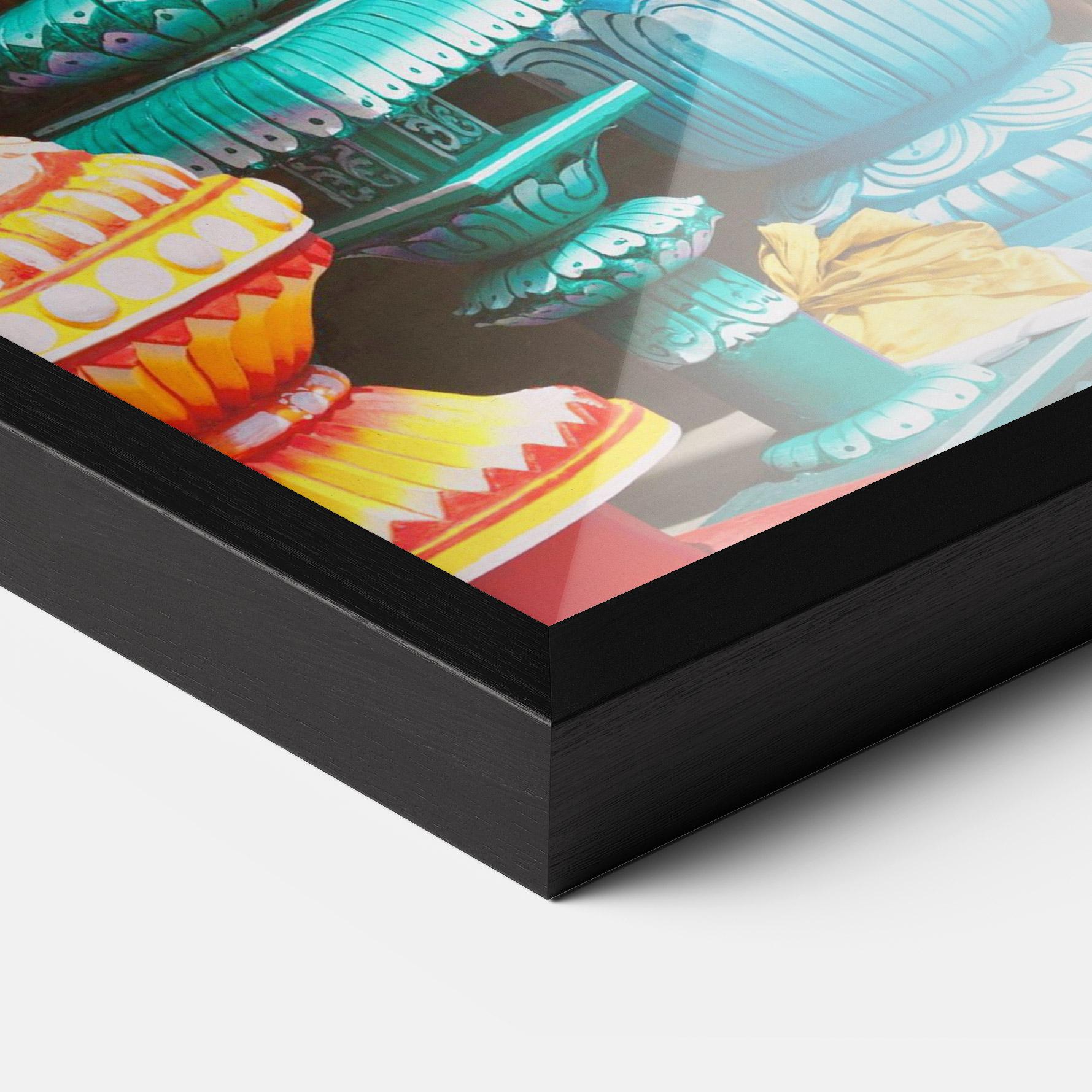 Keretezett Poszter Batu Caves mockup 3