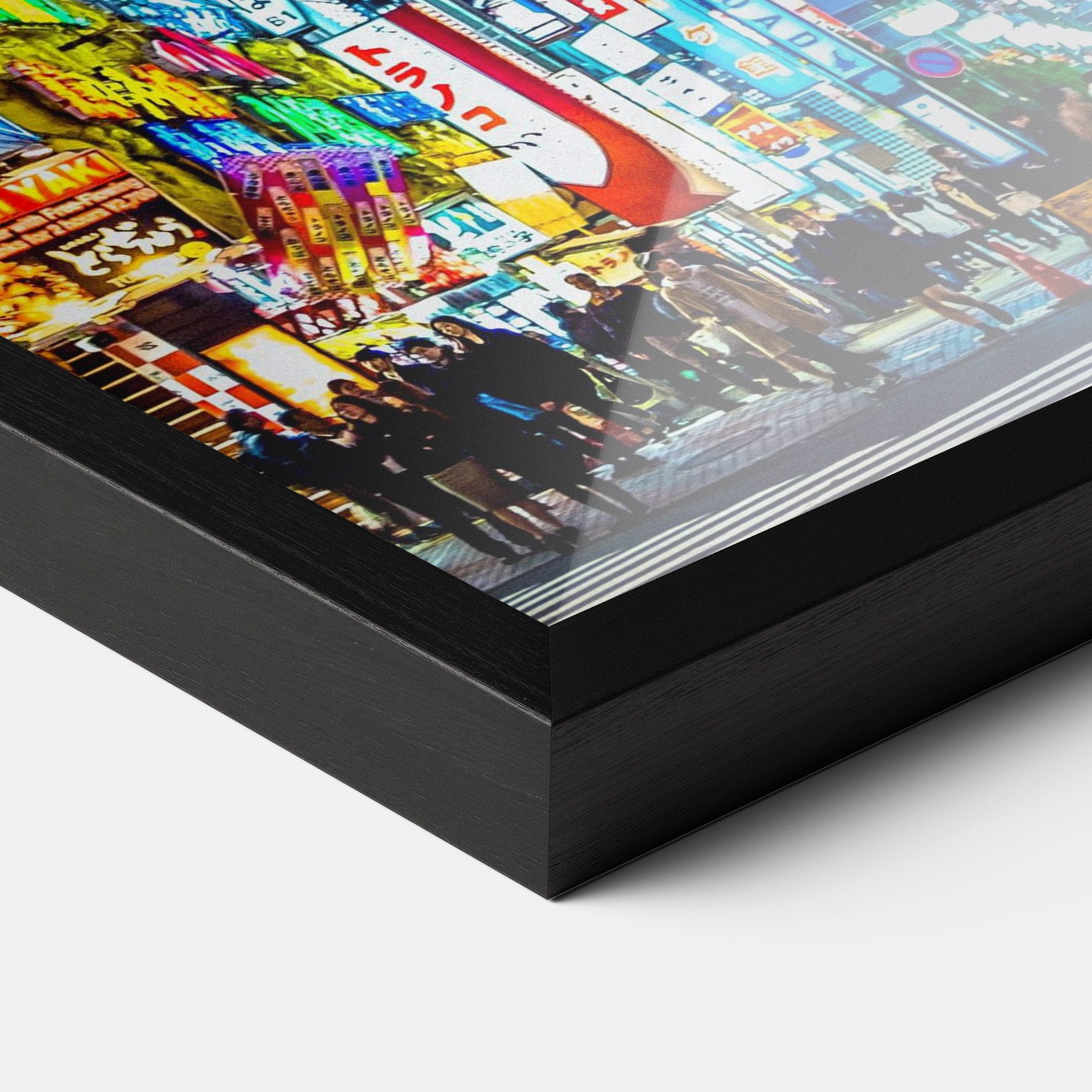 Colorful City Lights mockup 3