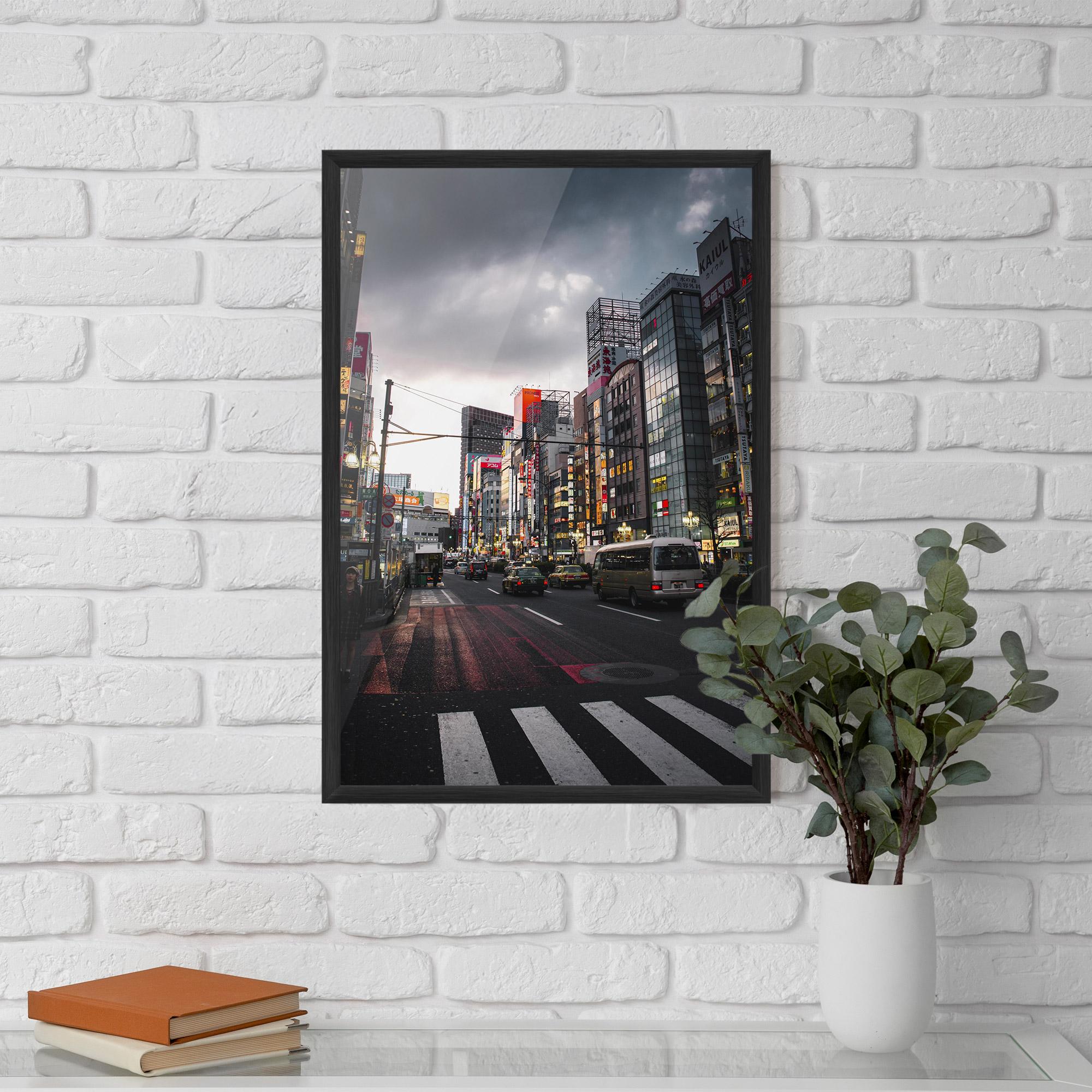 Keretezett Poszter Shinjuku mockup 5