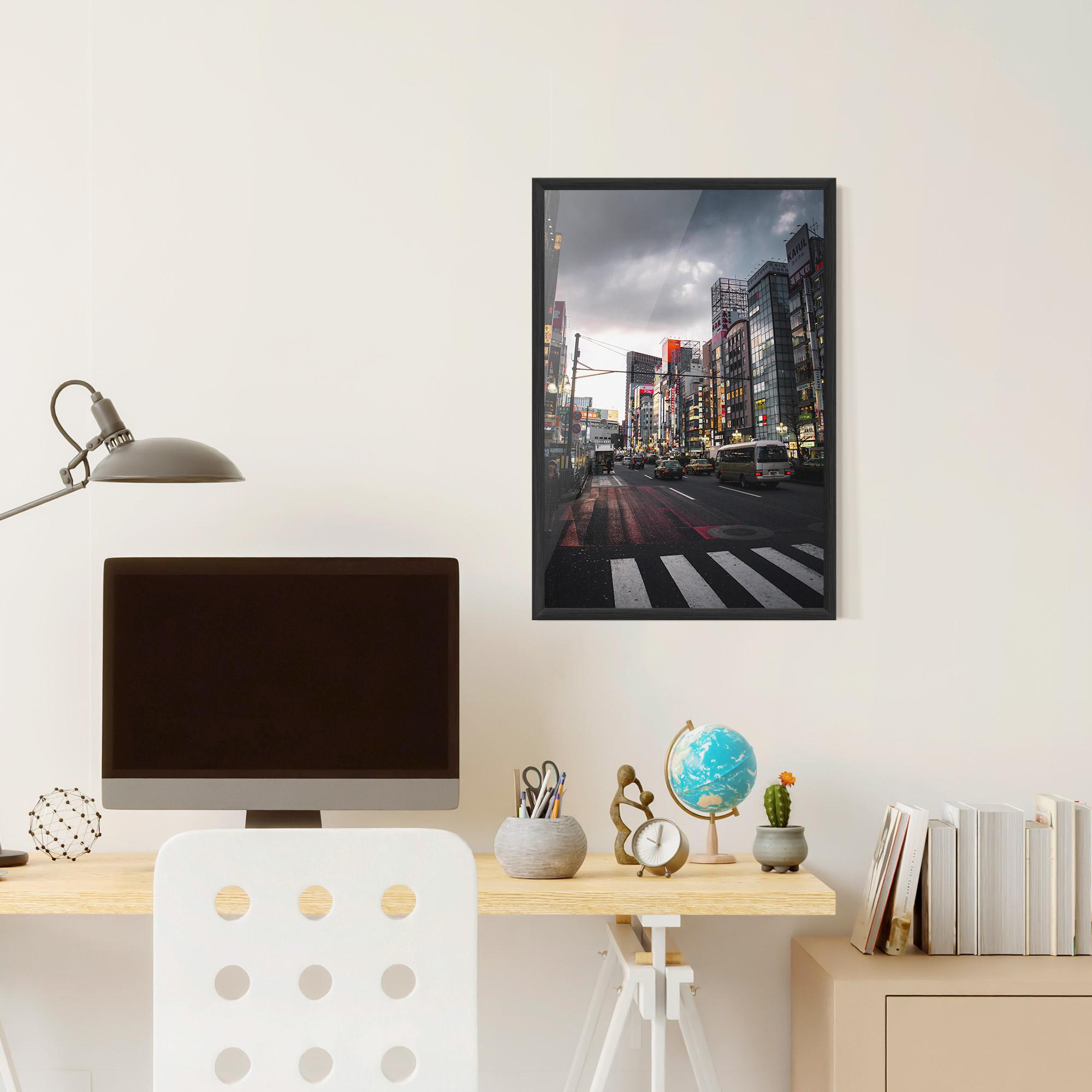 Keretezett Poszter Shinjuku mockup 6