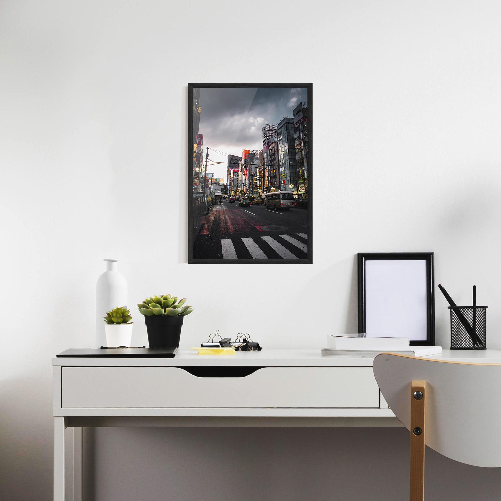 Keretezett Poszter Shinjuku mockup 7