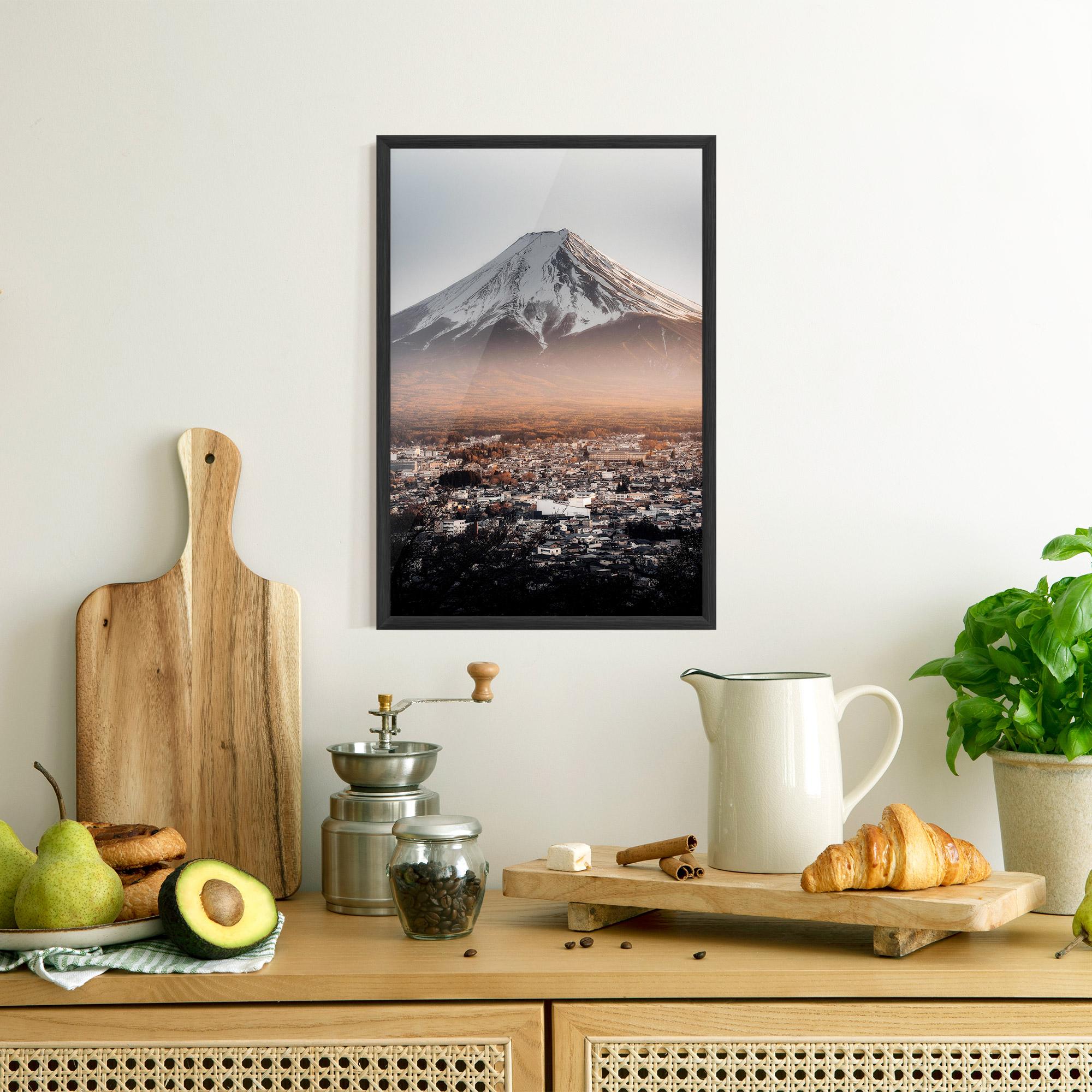 Keretezett Poszter Kuwaguchi mockup 8