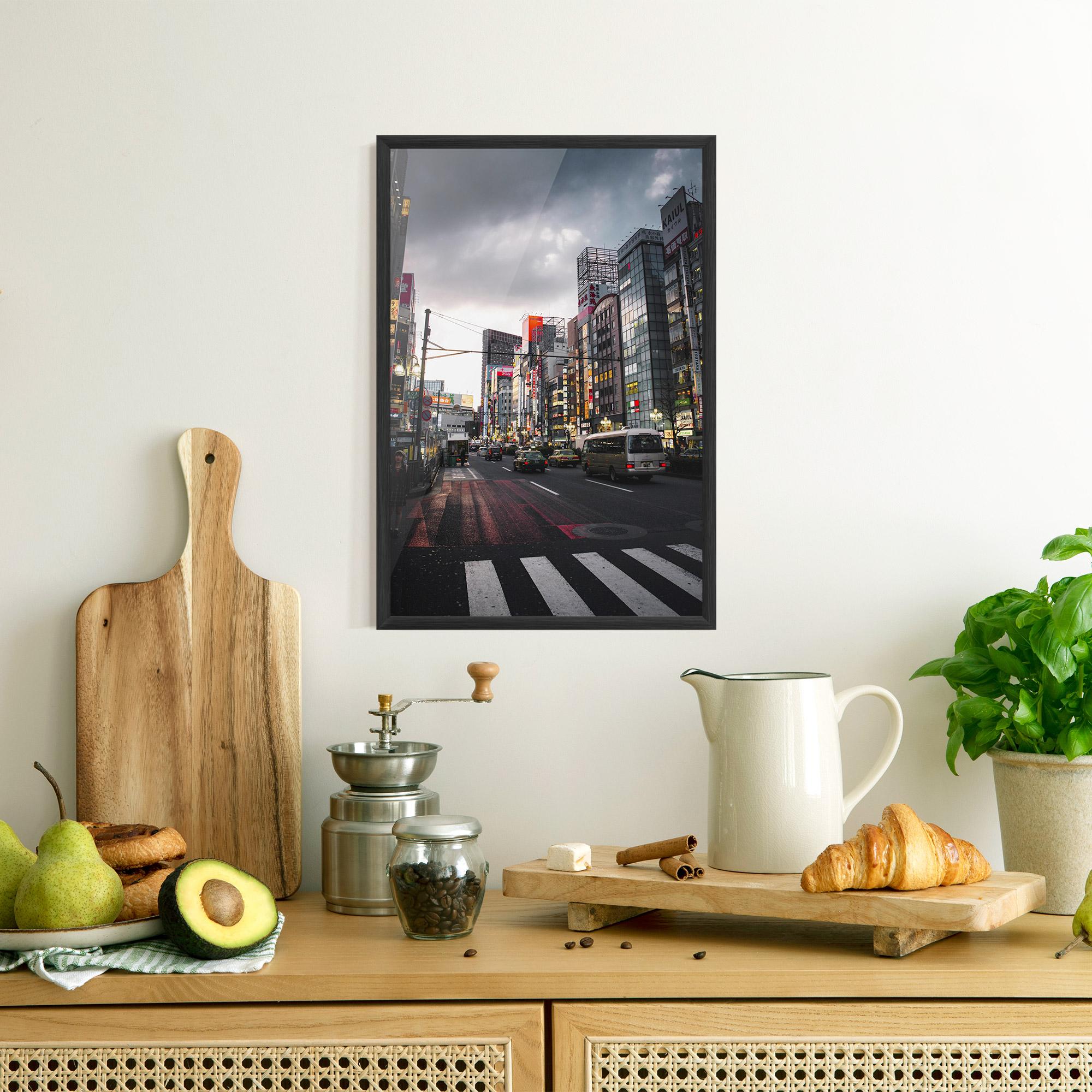 Keretezett Poszter Shinjuku mockup 8