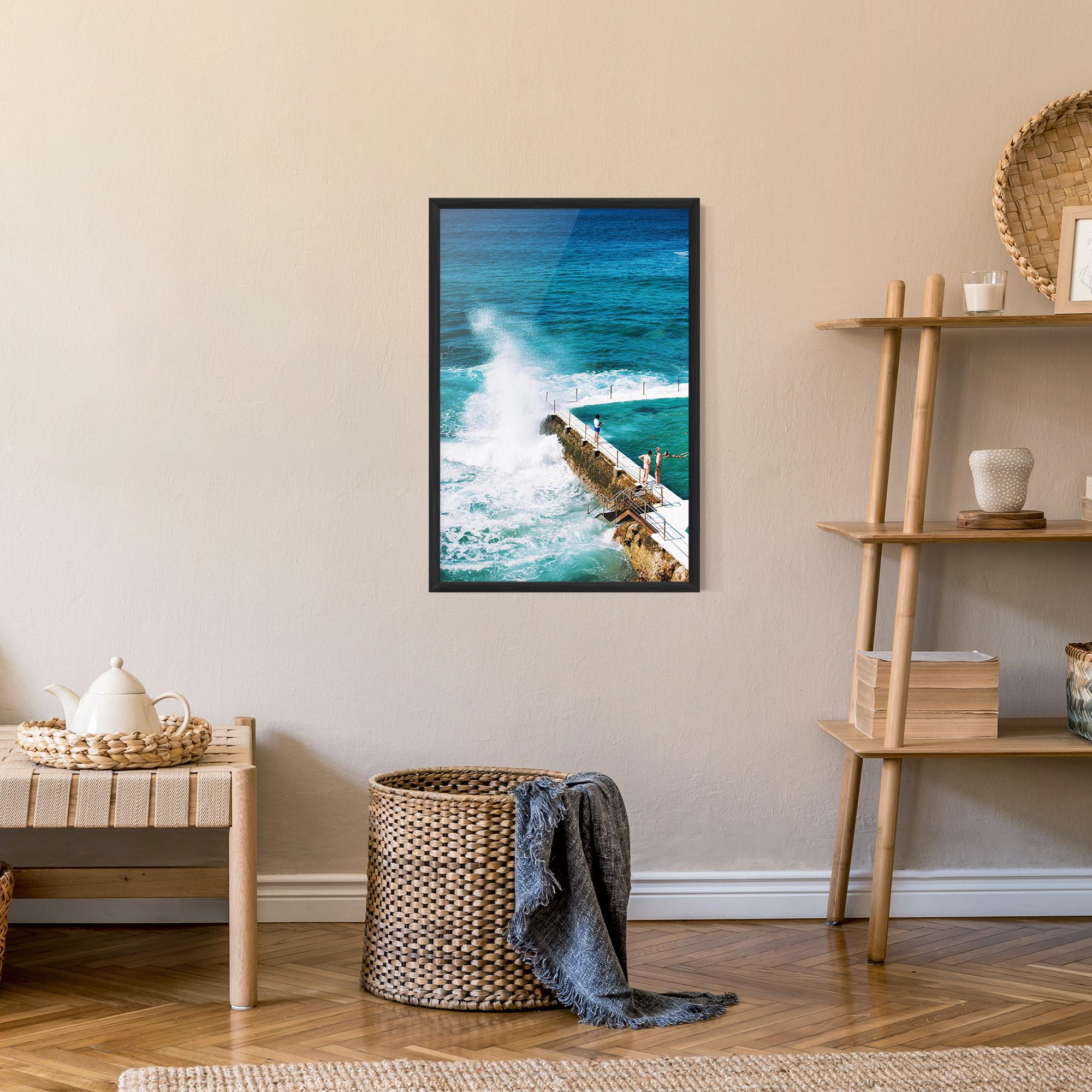 Keretezett Poszter Bondi Beach mockup 9