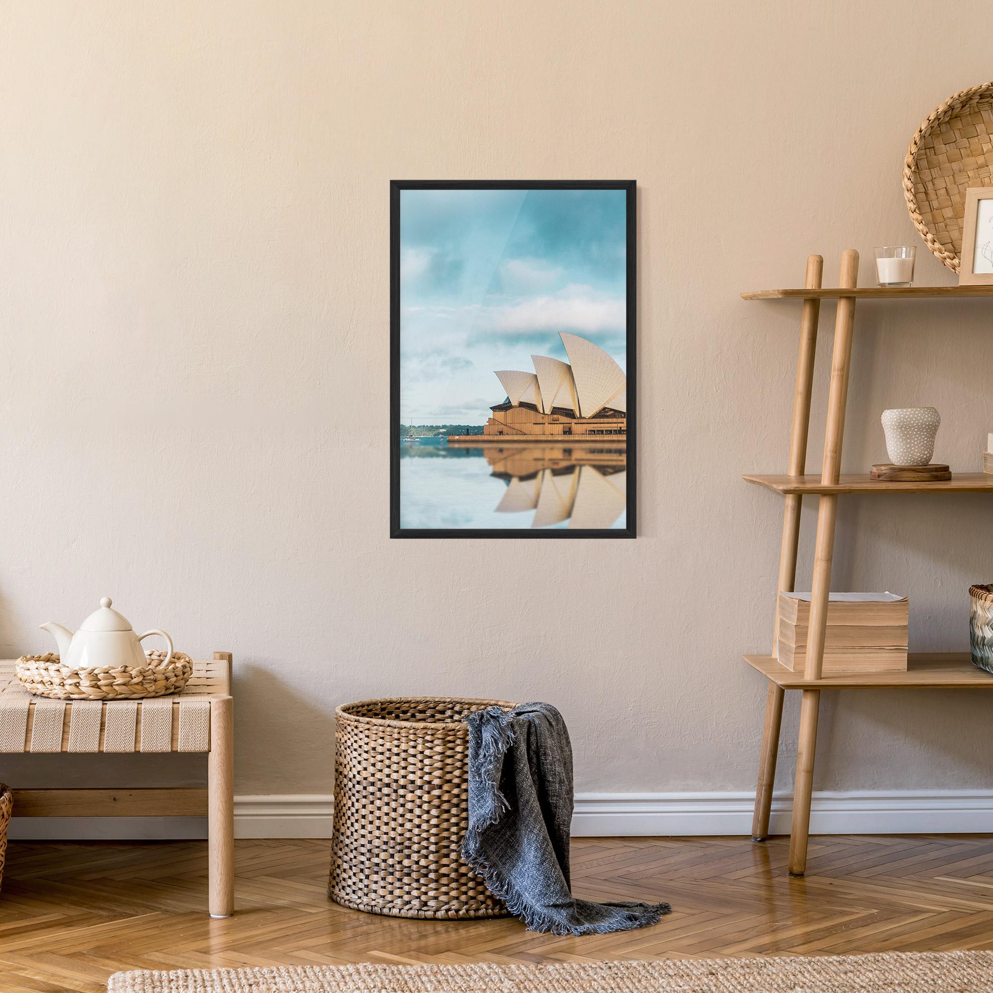 Keretezett Poszter Sydney Water mockup 9