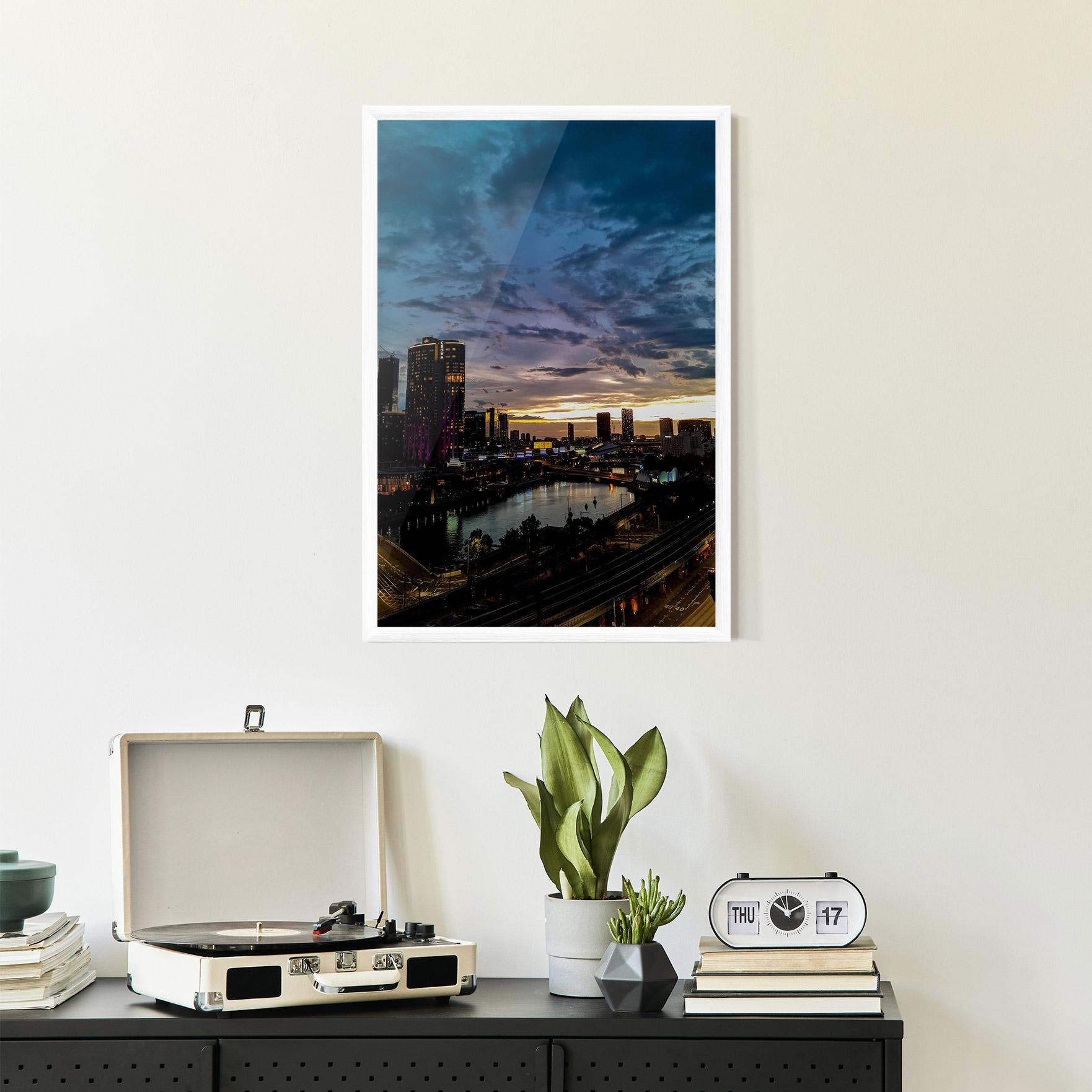 Keretezett Poszter Melbourne mockup 2