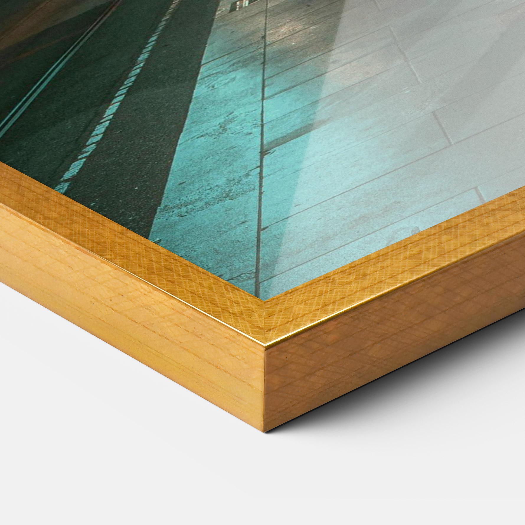 Keretezett Poszter Clock Tower Light mockup 3