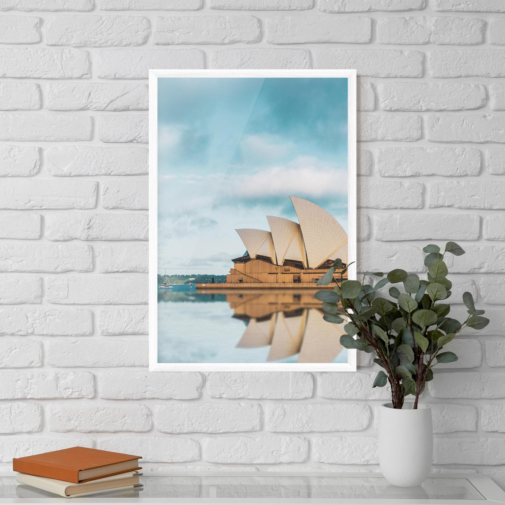 Keretezett Poszter Sydney Water mockup 5