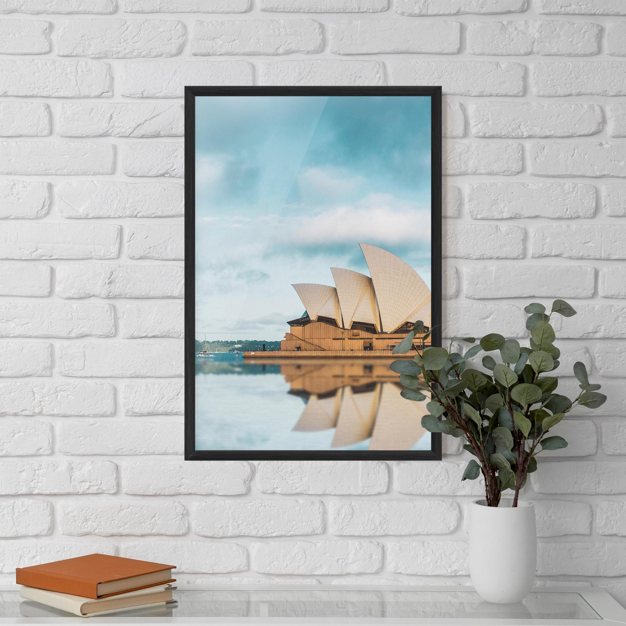 Keretezett Poszter Sydney Water mockup 5