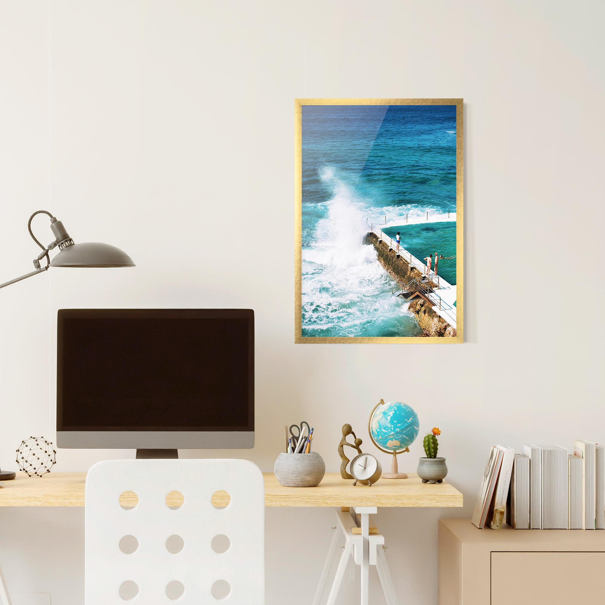 Keretezett Poszter Bondi Beach mockup 6