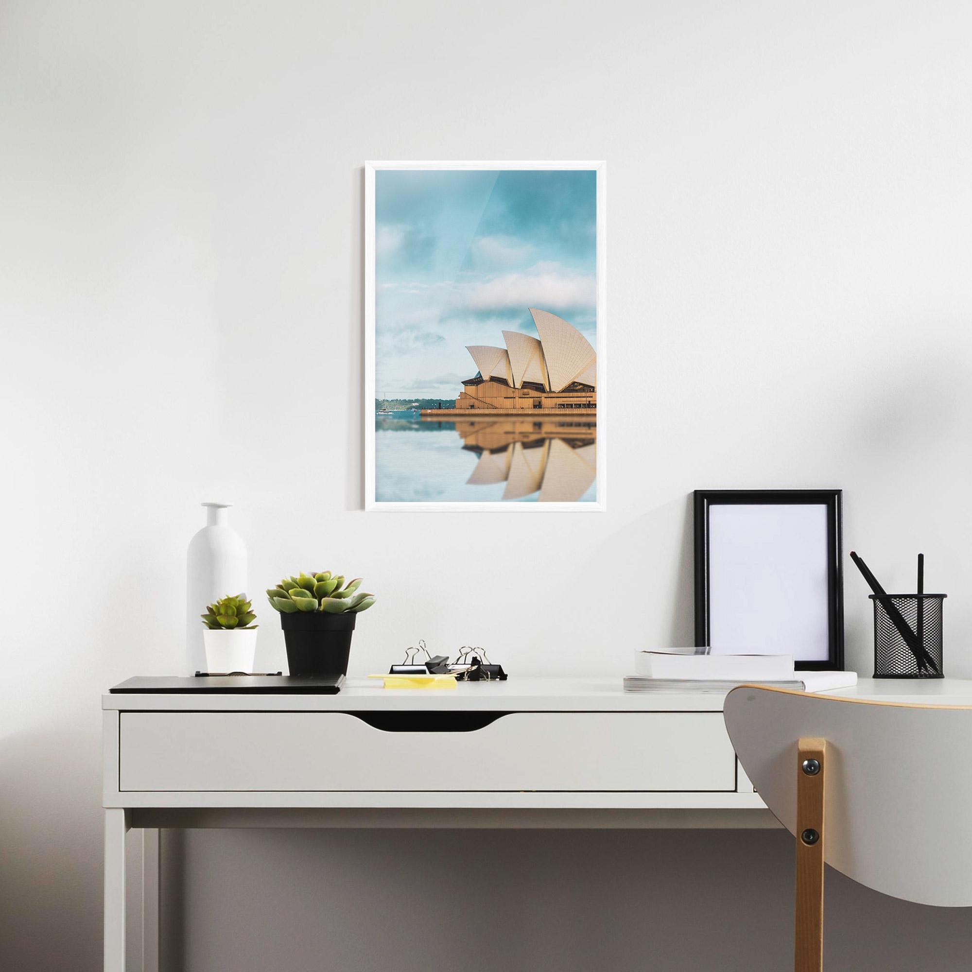 Keretezett Poszter Sydney Water mockup 7