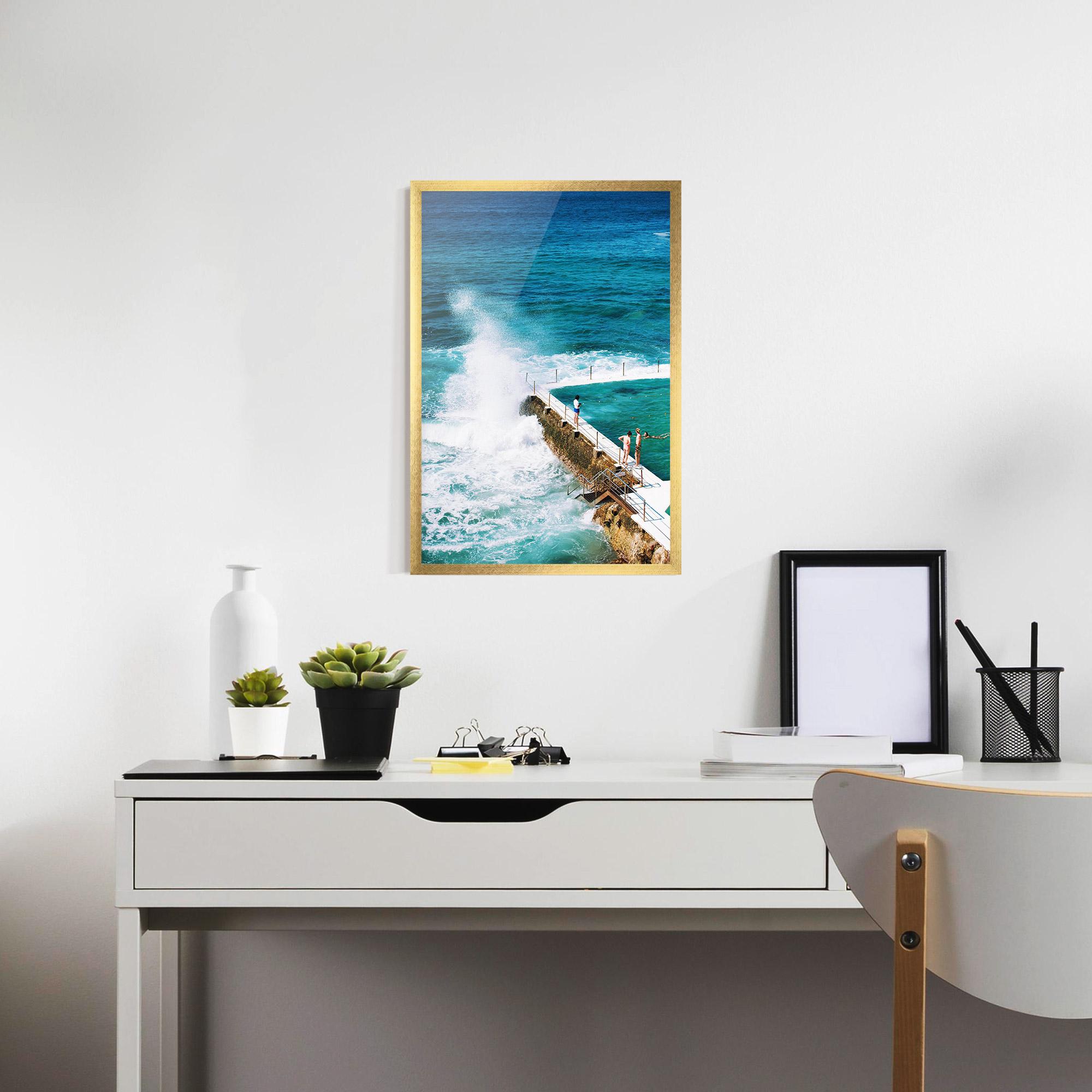 Keretezett Poszter Bondi Beach mockup 7
