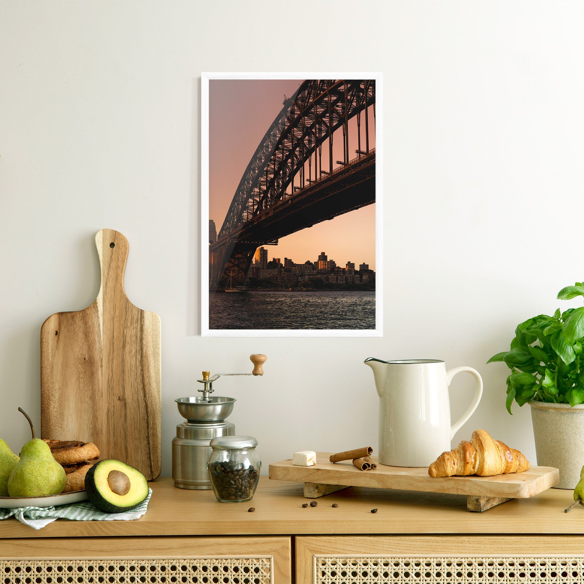 Sunset Harbour Bridge mockup 8