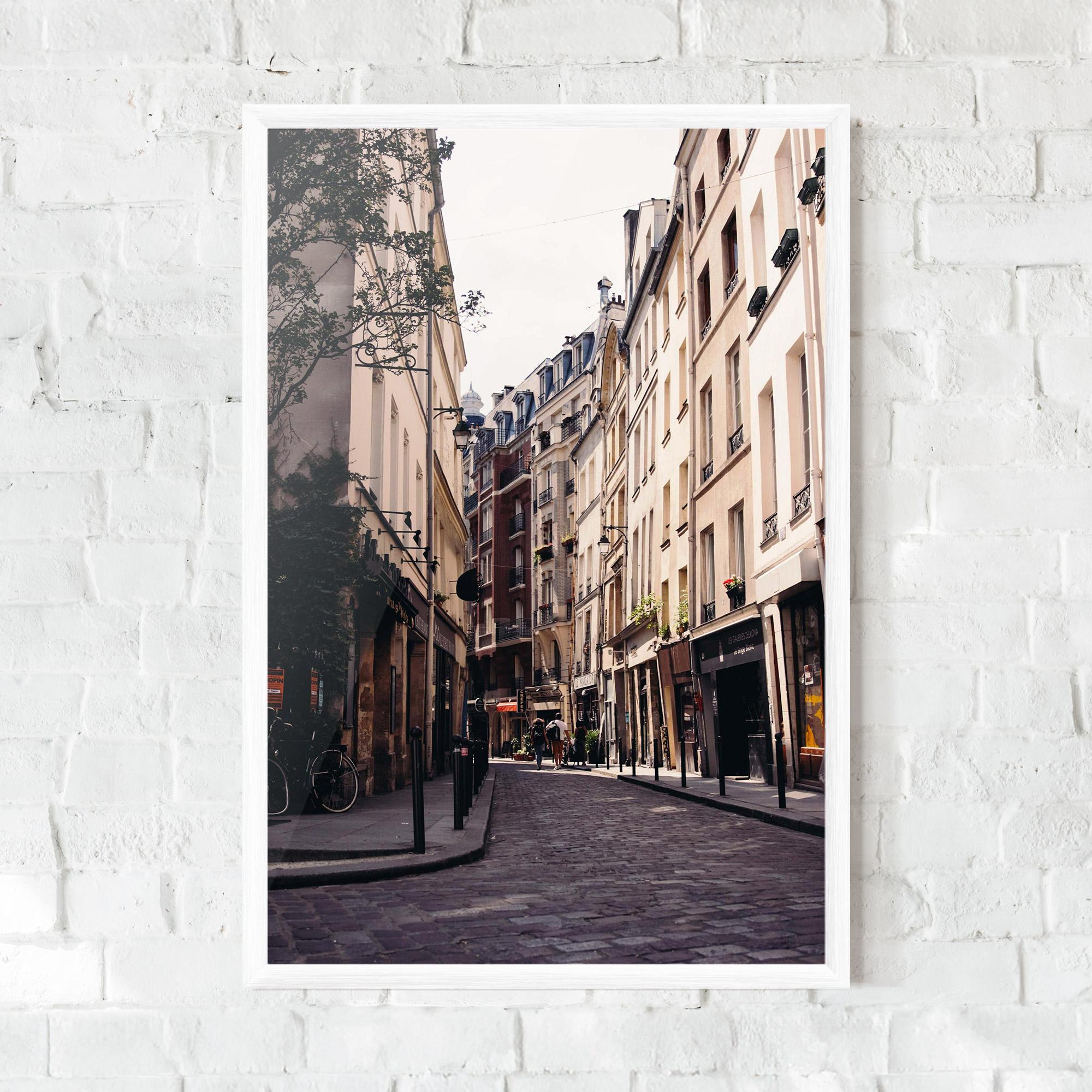 Keretezett Poszter Paris Street mockup 0
