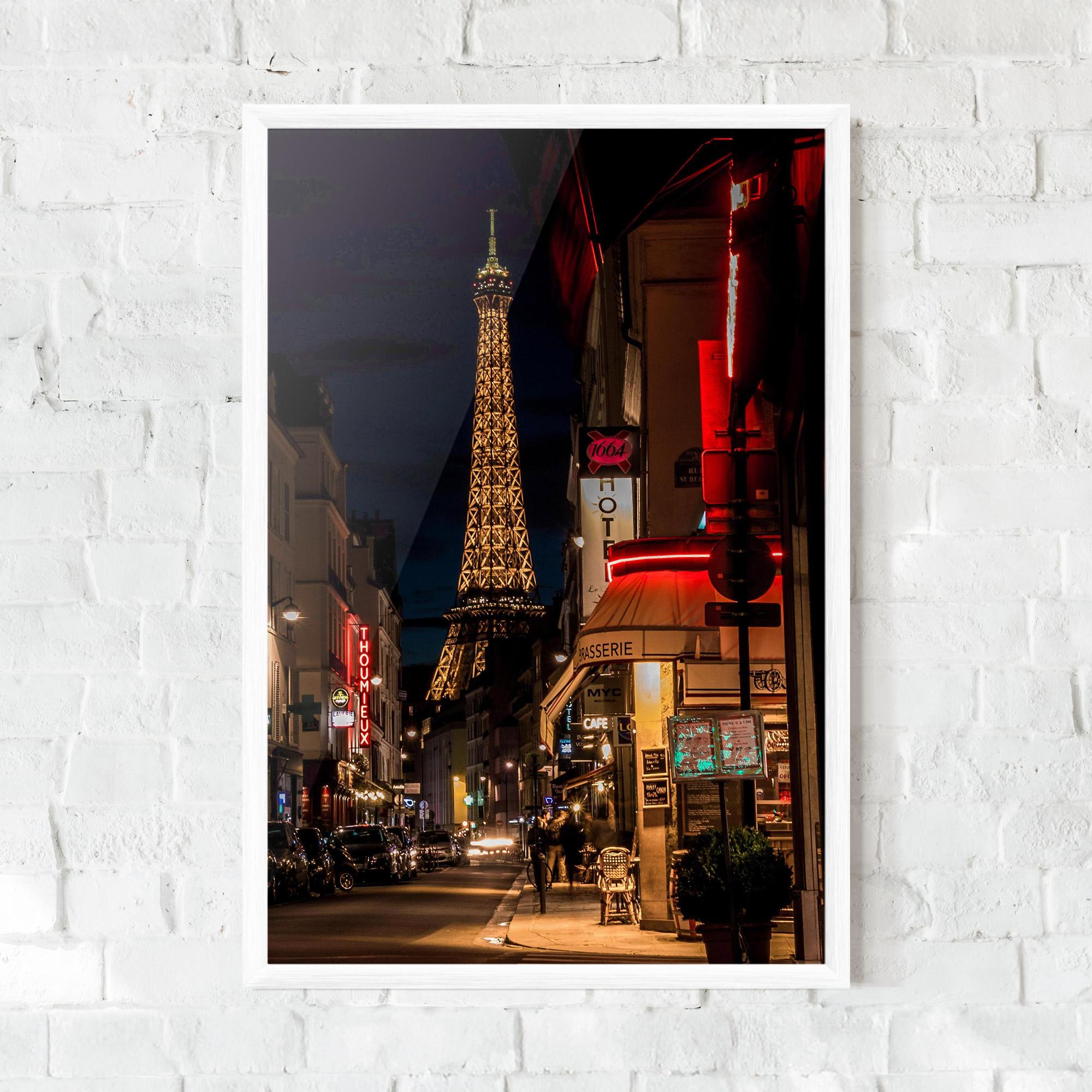 Keretezett Poszter Paris Walk mockup 0