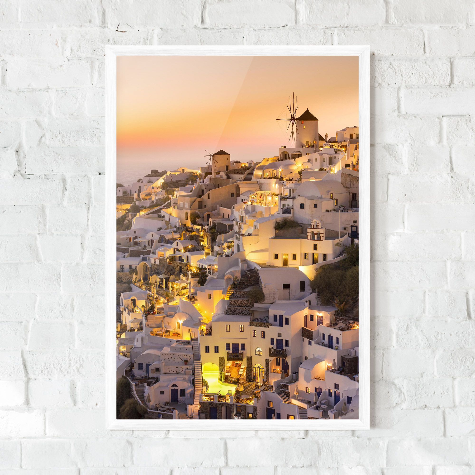 Santorini Greece mockup 0