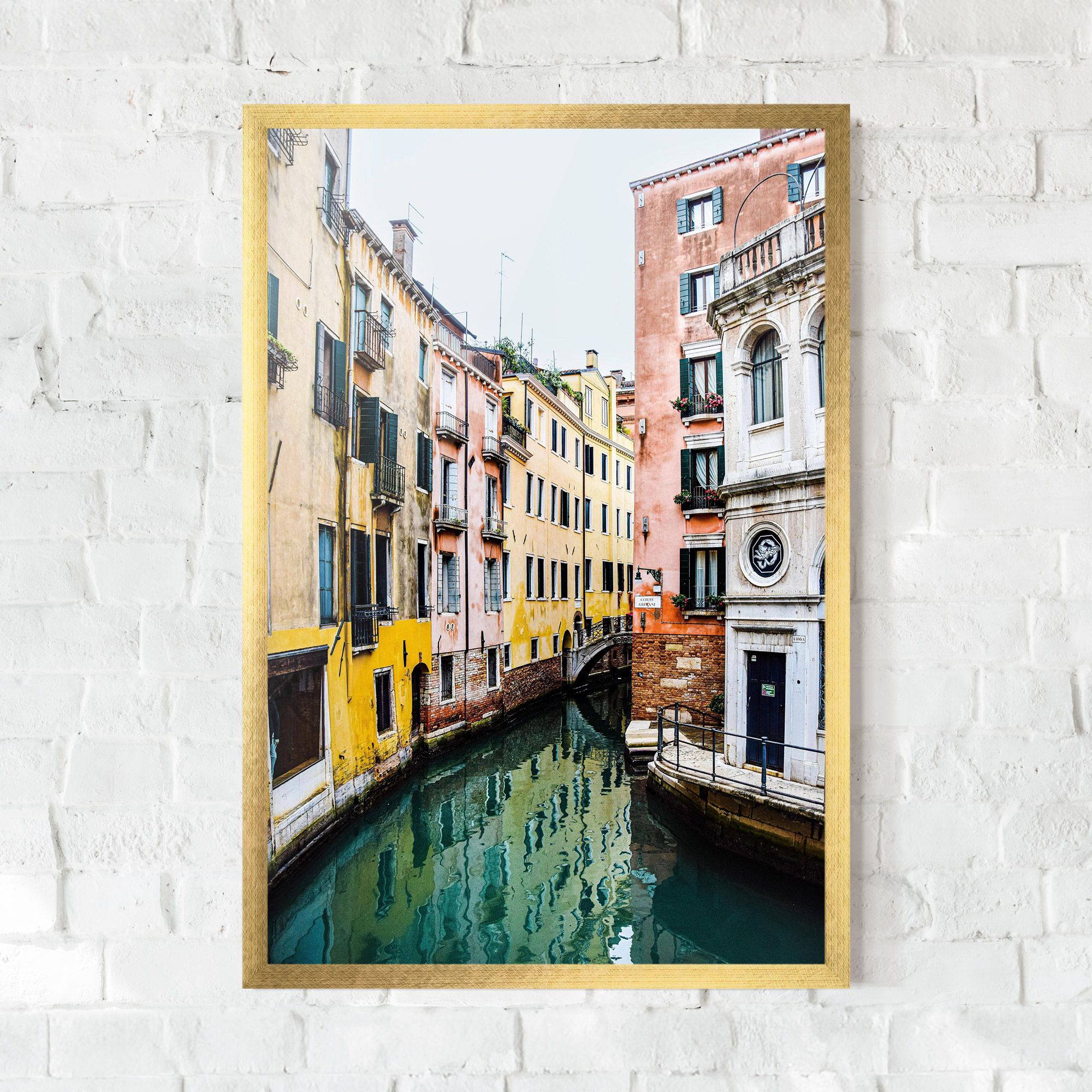 Colorful Water Building mockup 0