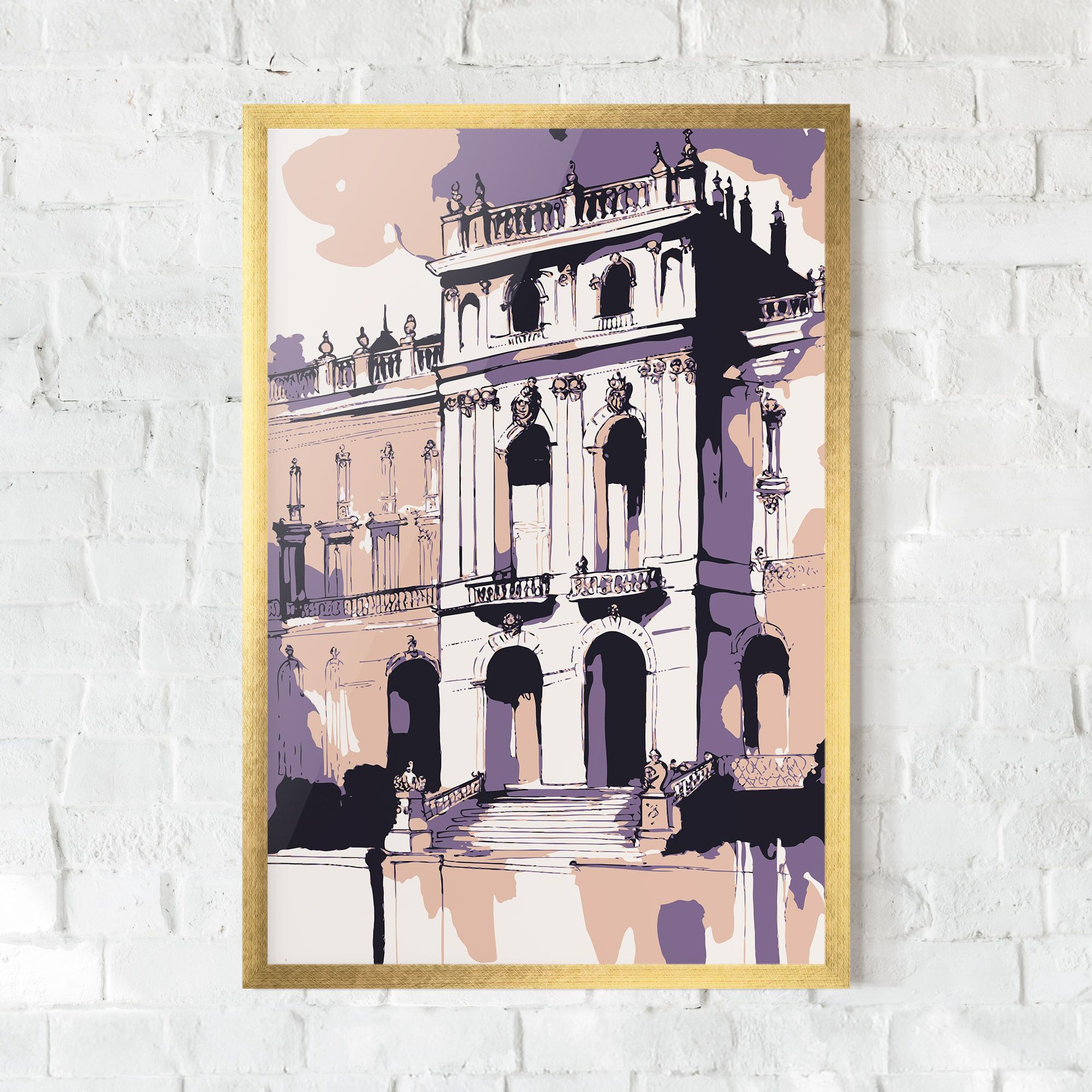 Palace Of Versailles Art mockup 0