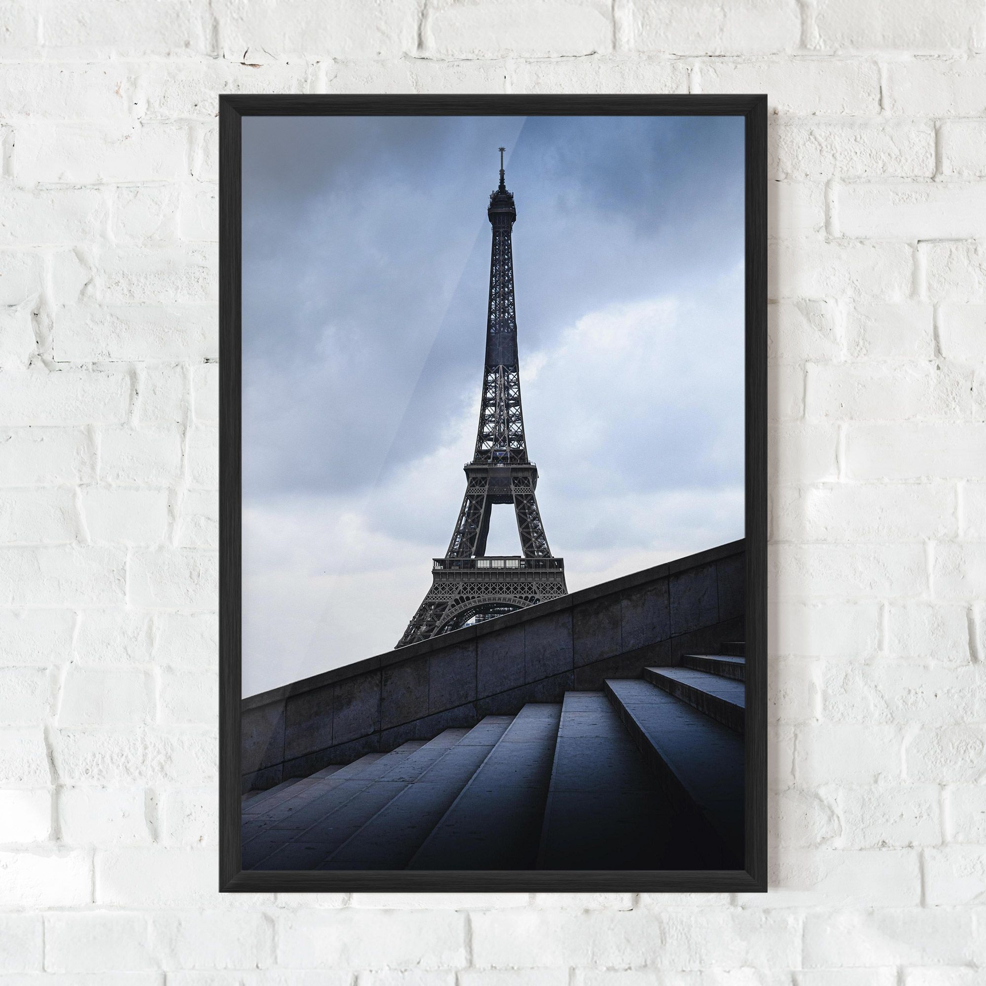 Eiffel Tower Stairs mockup 0