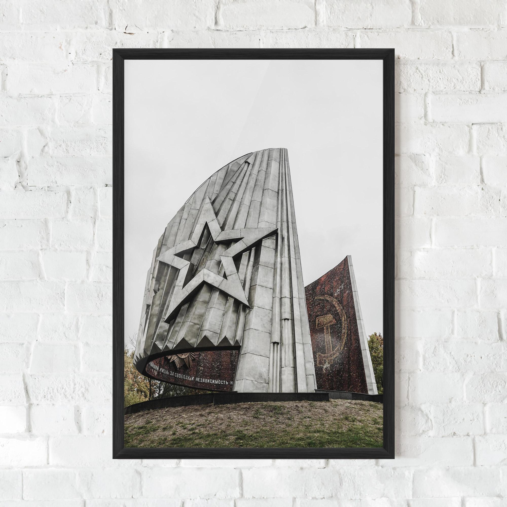 Keretezett Poszter Monument Of Glory mockup 0