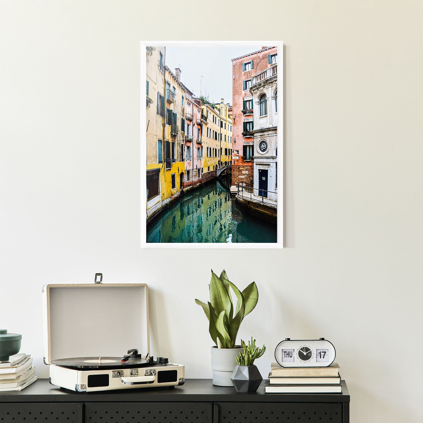 Colorful Water Building mockup 2