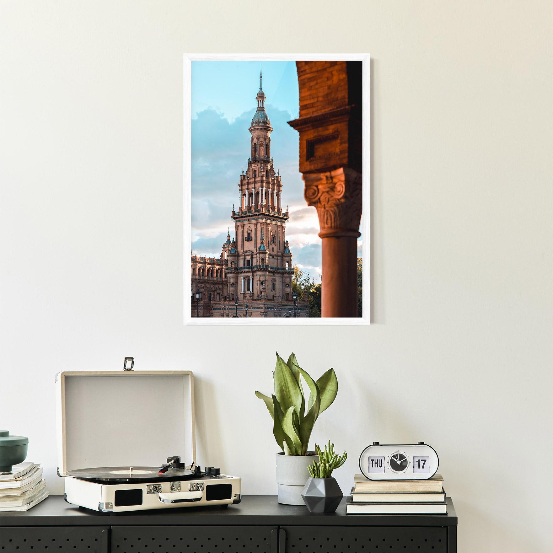 Keretezett Poszter Seville Spain mockup 2